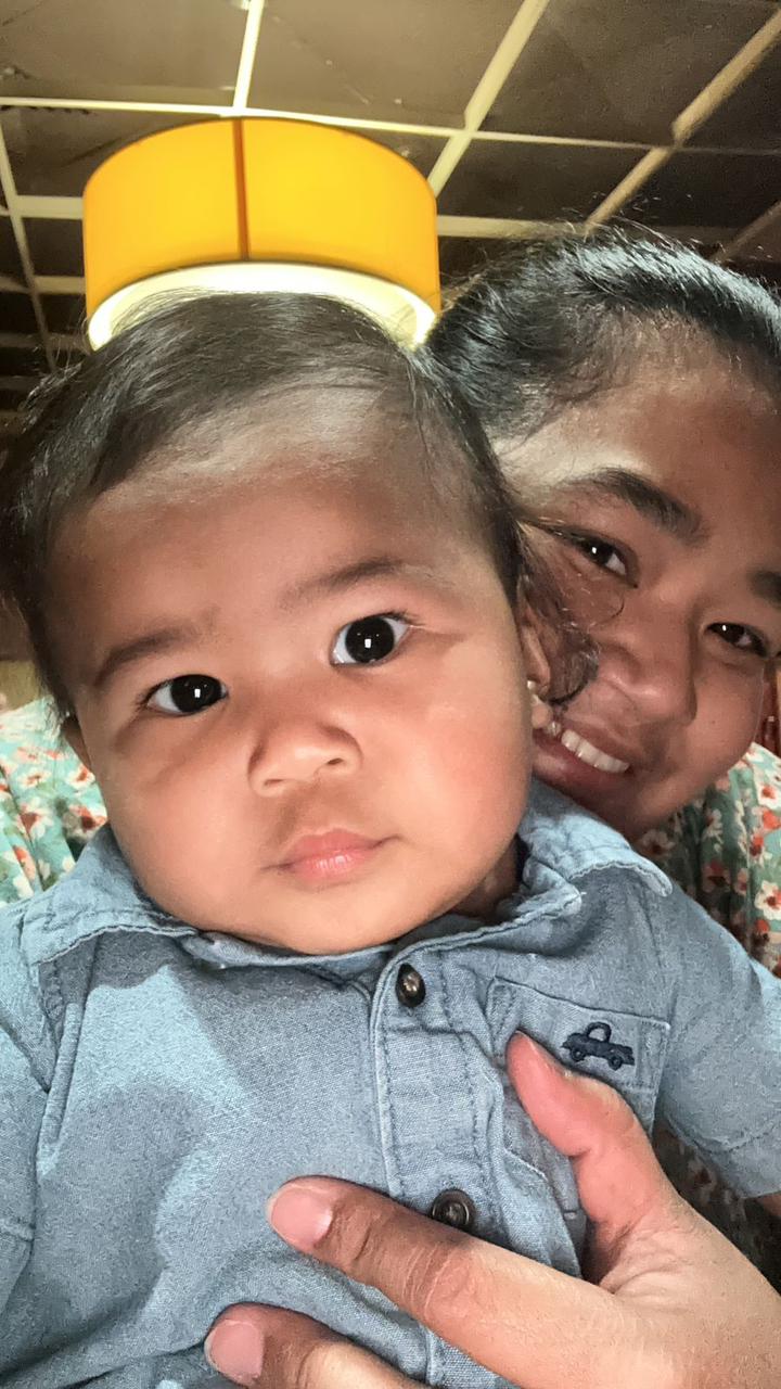 Baby Puti-on and Sinot Matao.