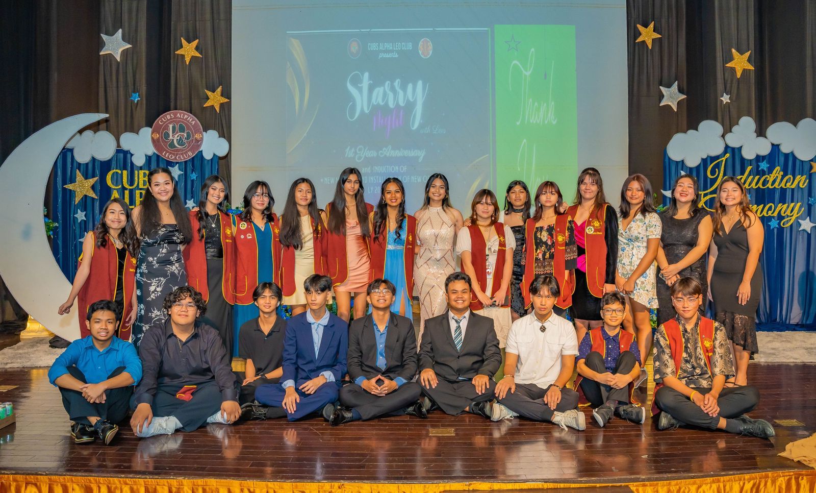 The Saipan Cubs Alpha Leo Club members.