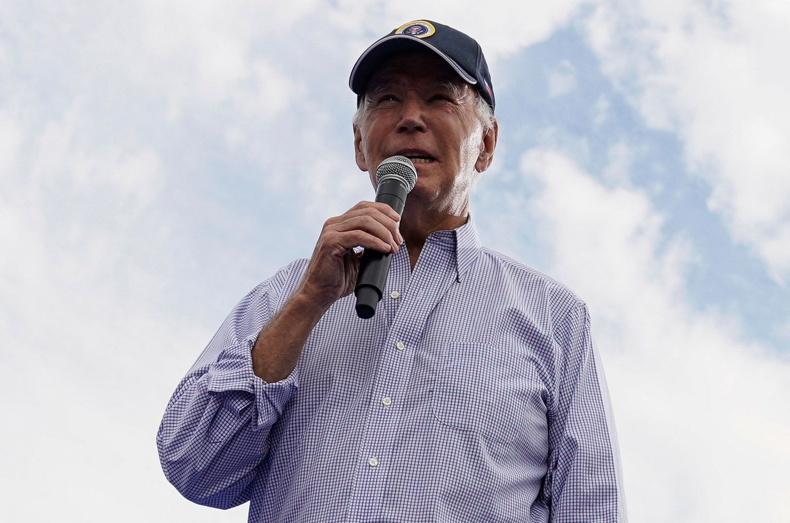 U.S. President Joe Biden delivers remarks celebrating Labor Day and honoring America’s workers and unions at the Annual Tri-State Labor Day Parade at Sheet Metal Workers' Local Union 19, in Philadelphia, Pennsylvania, U.S., September 4, 2023. REUTERS/Joshua Roberts