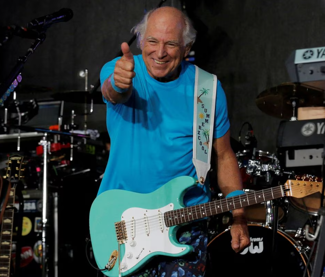 Singer Jimmy Buffett performs during NBC's “Today” show Summer Concert Series in New York City, July 29, 2016.
