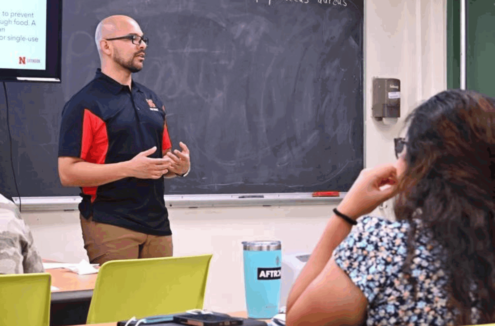 Assistant professor Byron Chaves leads a food safety certification workshop Aug. 8, 2023, at the University of Guam's College of Natural & Applied Sciences in Mangilao. 