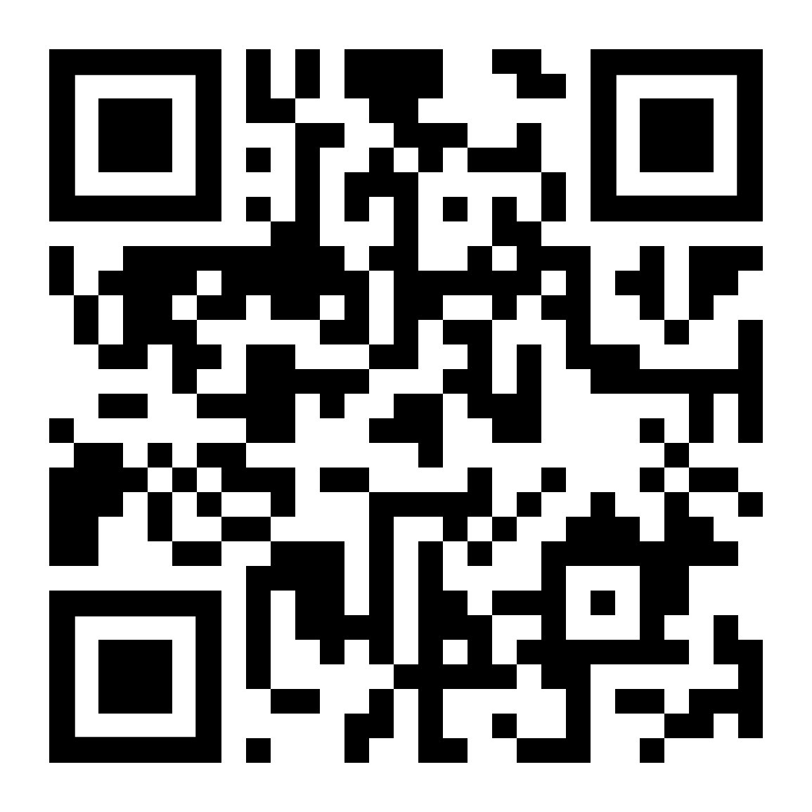 3x3 pre-series registration QR code