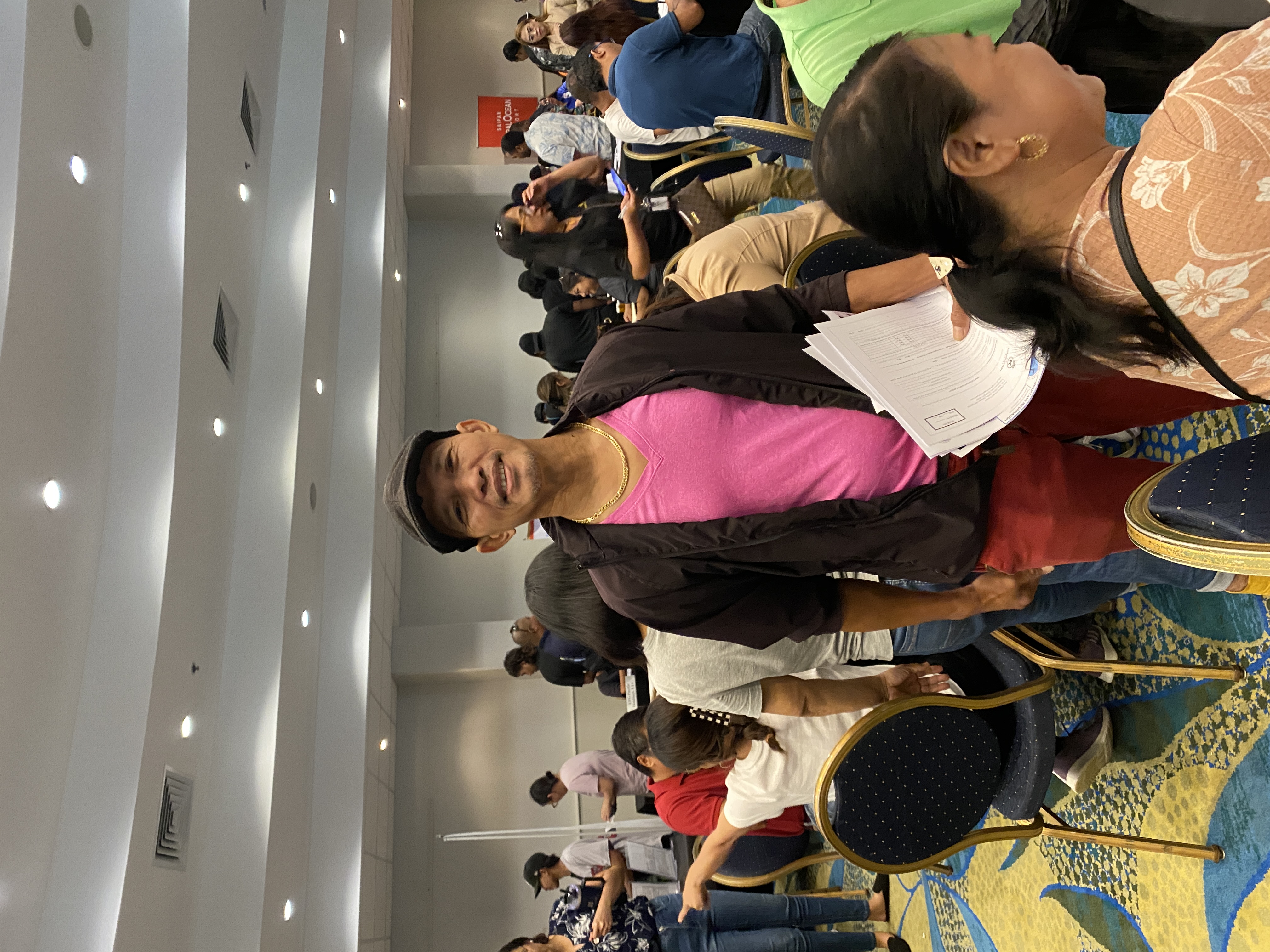 Ferdinand Dingson is looking for a construction job.