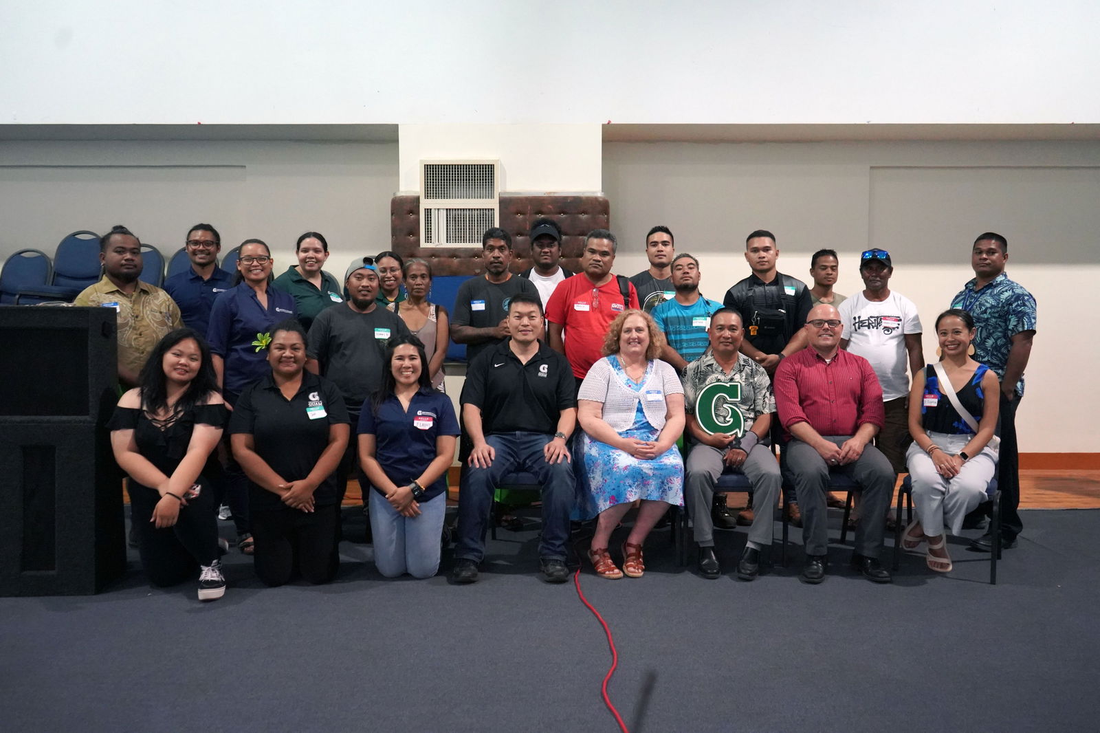 Presenters and attendees of the Farmer Focus Conference held on July 28 on the College of Micronesia-FSM campus in Pohnpei in partnership with the University of Guam.