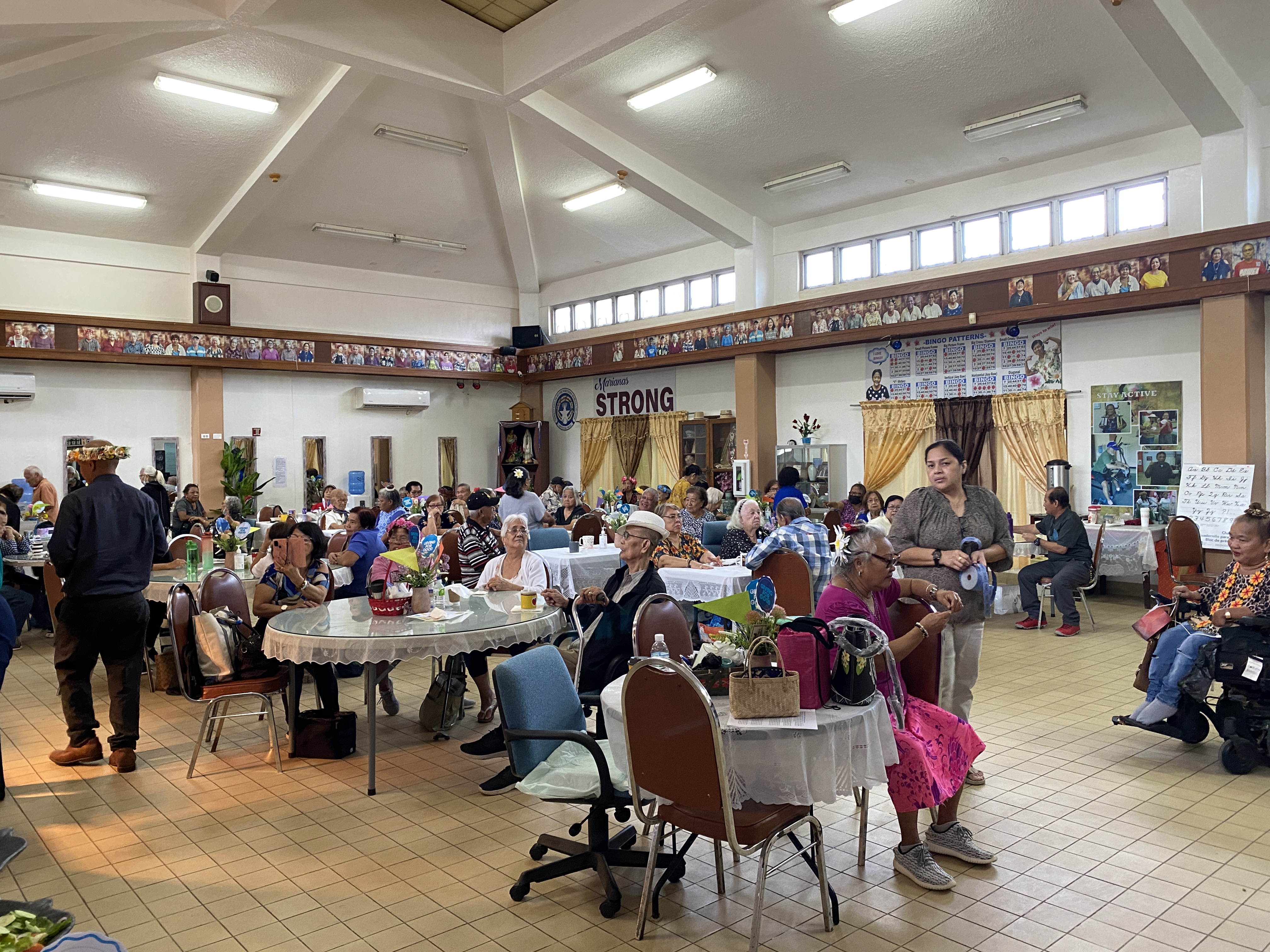 As part of the Giving For Good campaign, Crowne Plaza Resort prepared a special lunch buffet for the manamko’.