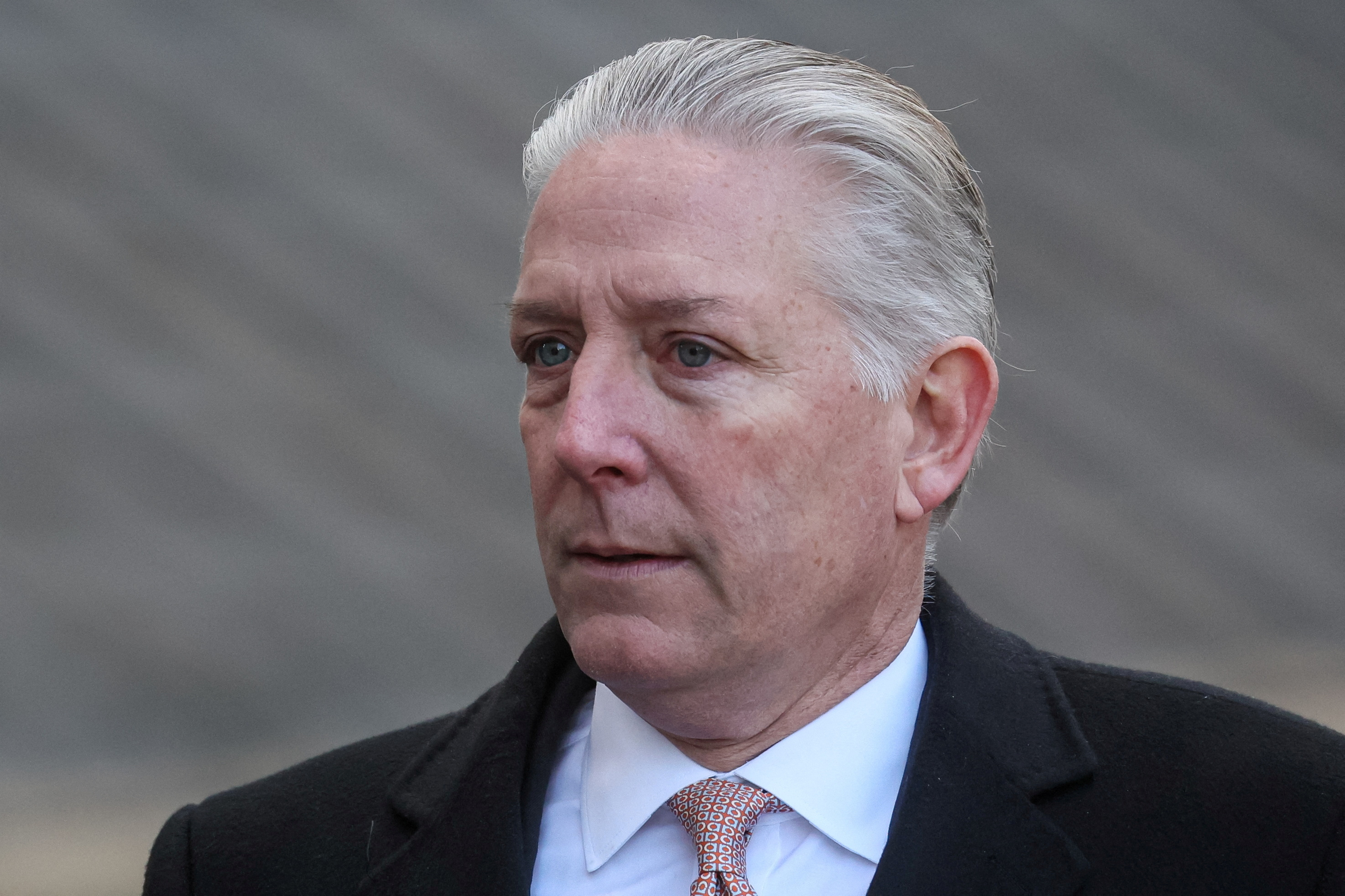 Charles McGonigal, a former FBI official who has been charged with working for sanctioned Russian oligarch Oleg Deripaska, arrives at Federal Court in New York City, U.S., March 8, 2023. 