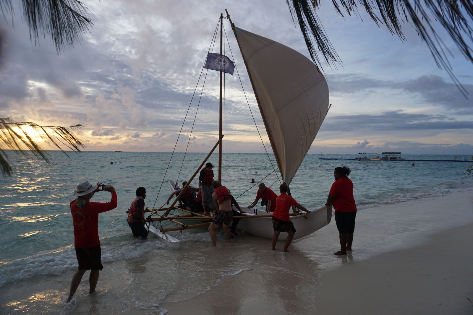 Aside from historical presentations, the Marianas History Conference  featured experiential learning sessions, such as canoe rides with 500 Sails.