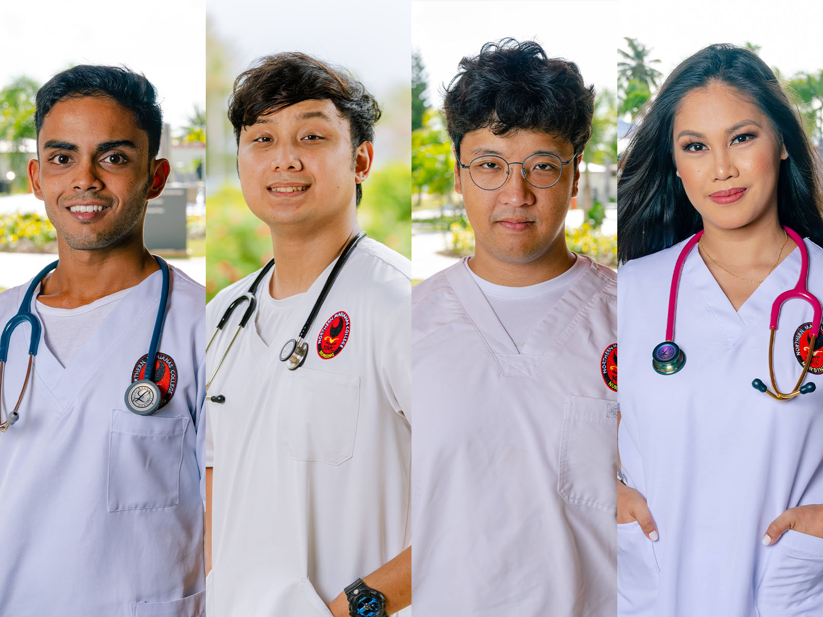 From left, Abbas Shakir, Angelo Tristan Montes, Keejooh Koh and Rachelle Ann Manlapaz.