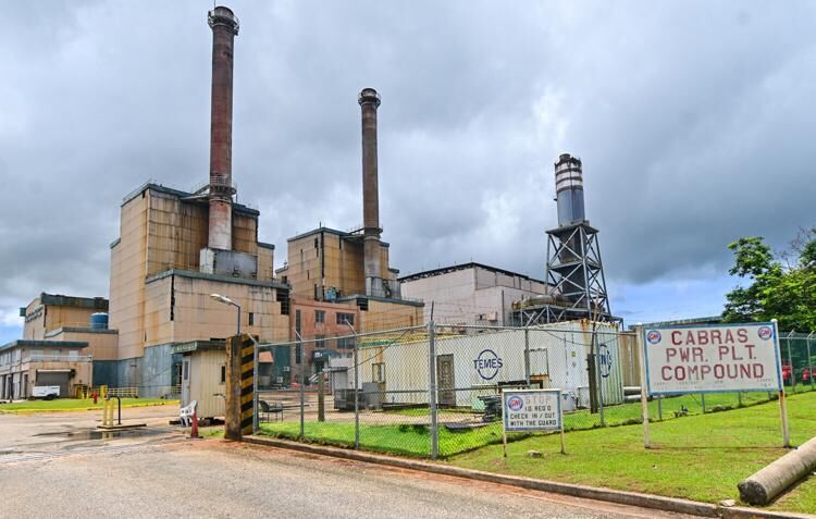 The Cabras 1 and Cabras 2 power plants are seen Sunday, Aug. 20, 2023, in Piti. Repairs to the Cabras 2 baseload unit are ongoing, according to the Guam Power Authority. 