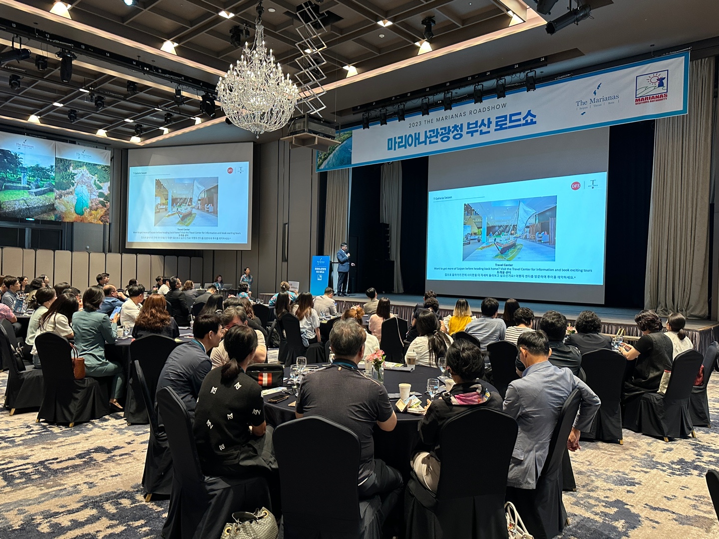 A similar Marianas roadshow was held on Aug. 29 in Seoul. South Korea has been the top source market of the Marianas since 2017.