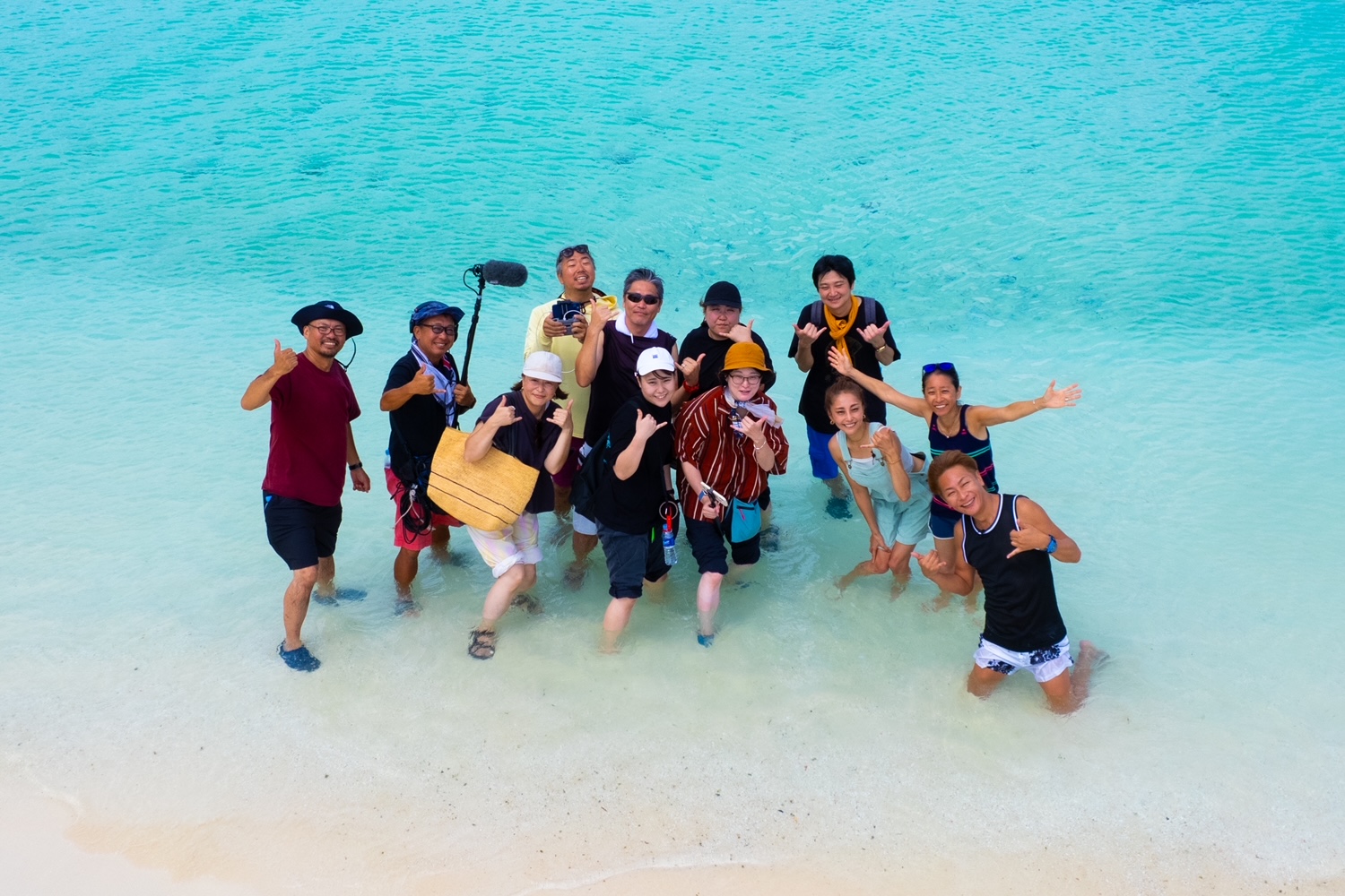 A media production crew from BS Asahi of Japan films in The Marianas for the TV program “New Travel Style, Retreat for Adults – Relaxing and Healing Trip to Saipan” which will premiere on Sept. 30, 2023.