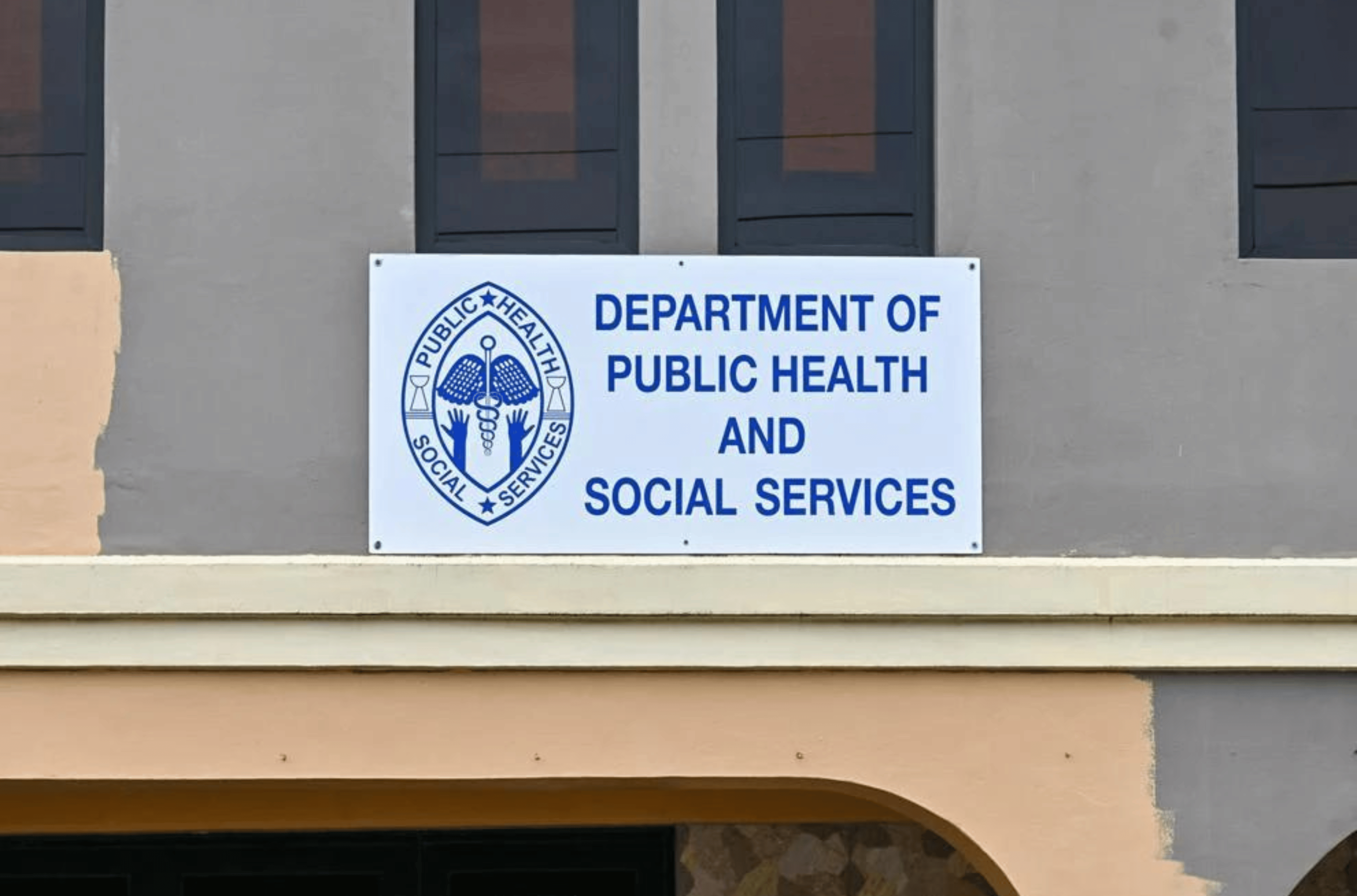 The Department of Public Health and Social Services has offices in the Ran-Care Commercial Building in Tamuning, shown Aug. 27, 2023. 