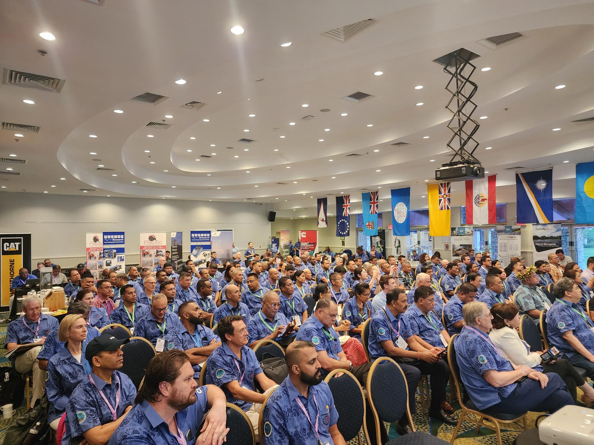 The four-day 30th Pacific Power Association Annual Conference and Trade Exhibition is being held at Crowne Plaza Resort.