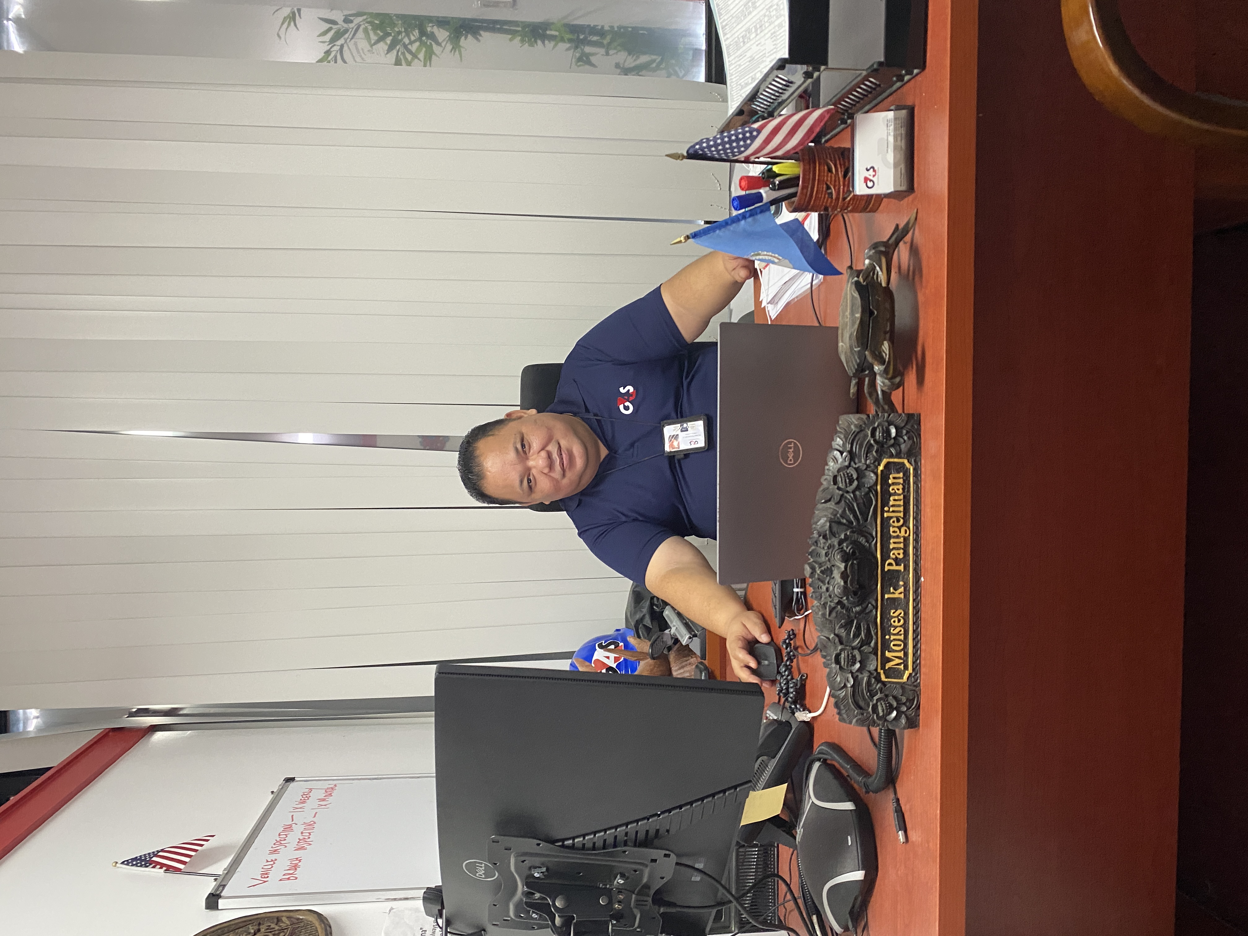 Moises Pangelinan, branch director of G4S Secure Solutions (CNMI).