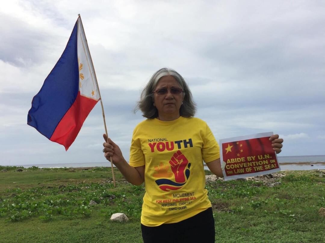 CNMI-Guam resident Dr. Celia Lamkin is the founder and global chair of the National Youth Movement for the West Philippine Sea.