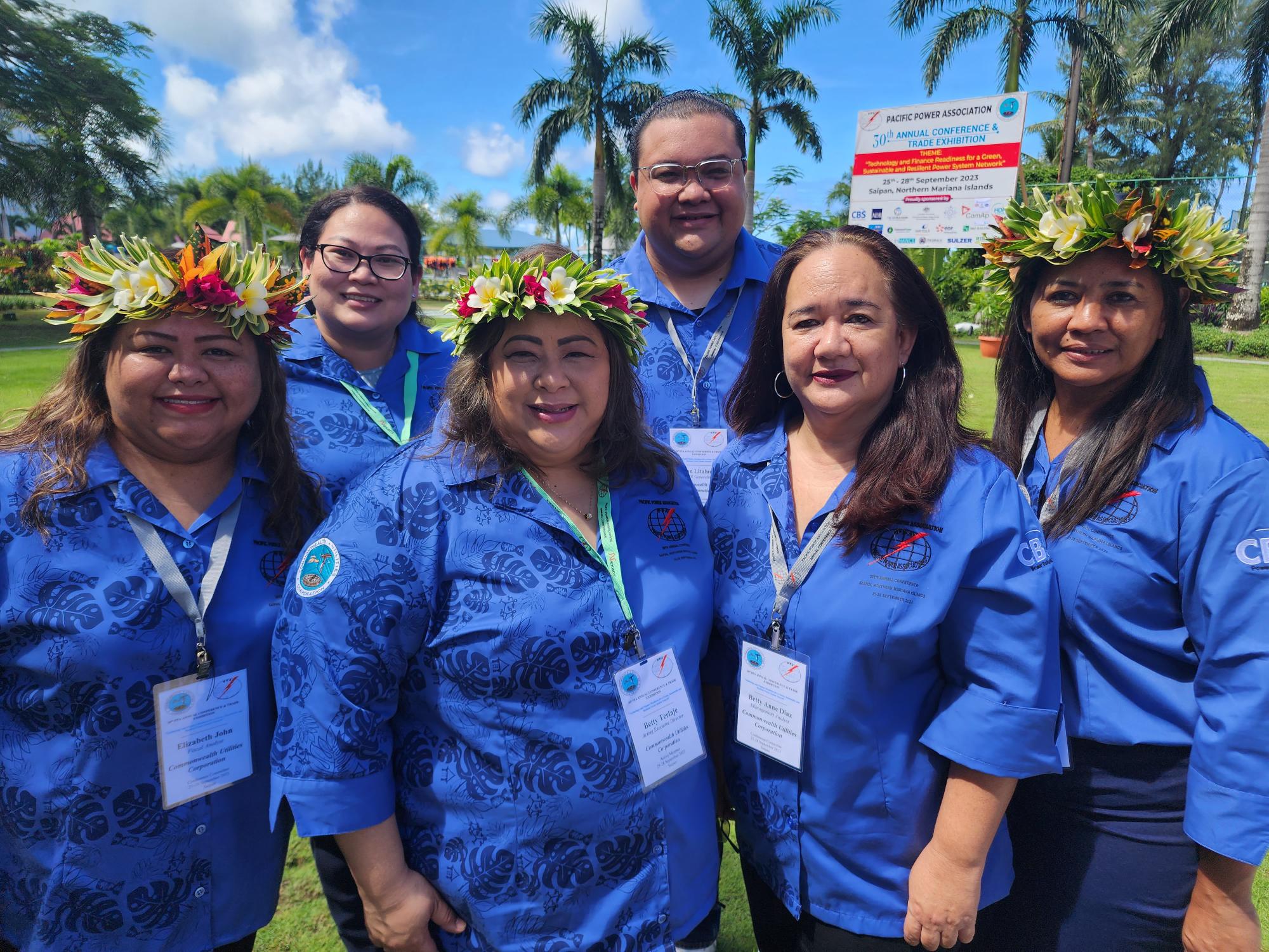 The Commonwealth Utilities Corporation conference committee is led by Betty Terlaje, the acting CUC executive director.