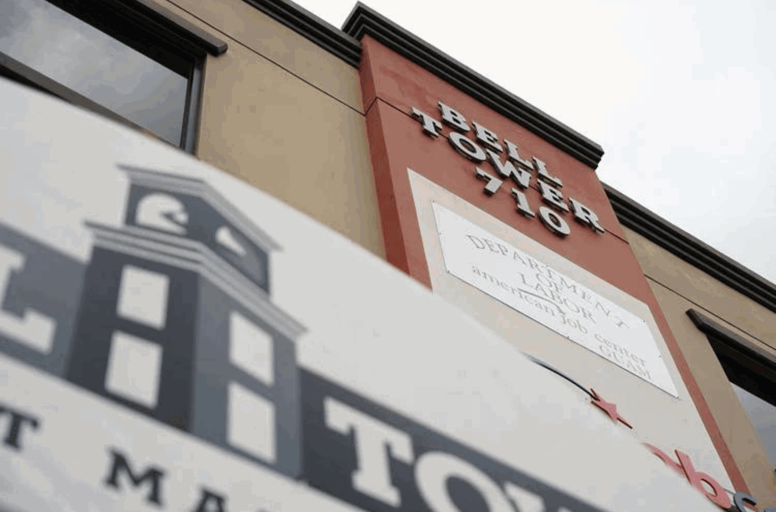 In this file photo, the exterior of the Guam Department of Labor offices is shown at the Bell Tower building in Anigua.