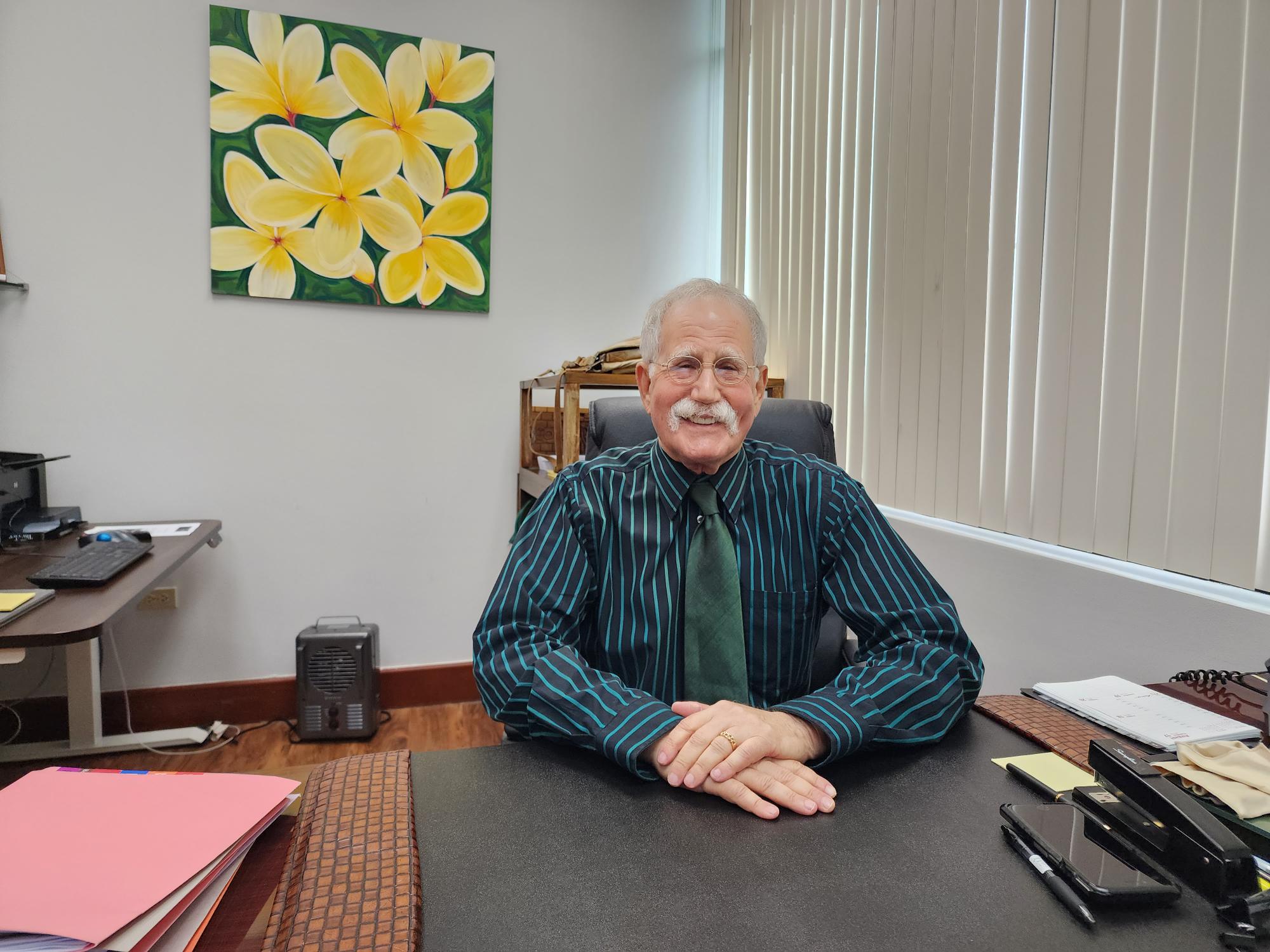 Superior Court Associate Judge Kenneth L. Govendo in chambers.