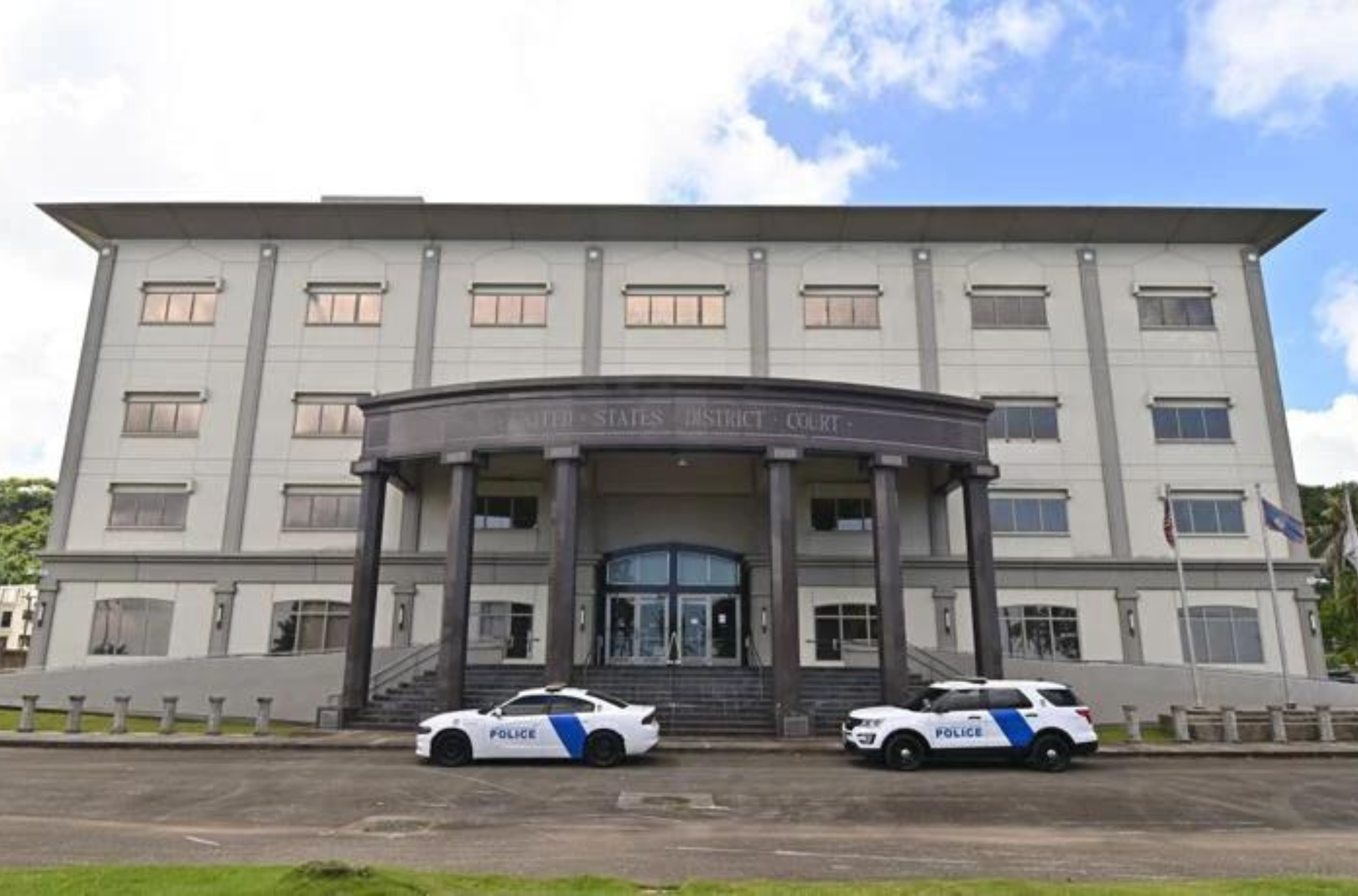 The District Court of Guam building as seen Thursday, Sept. 14, 2023, in Hagåtña.