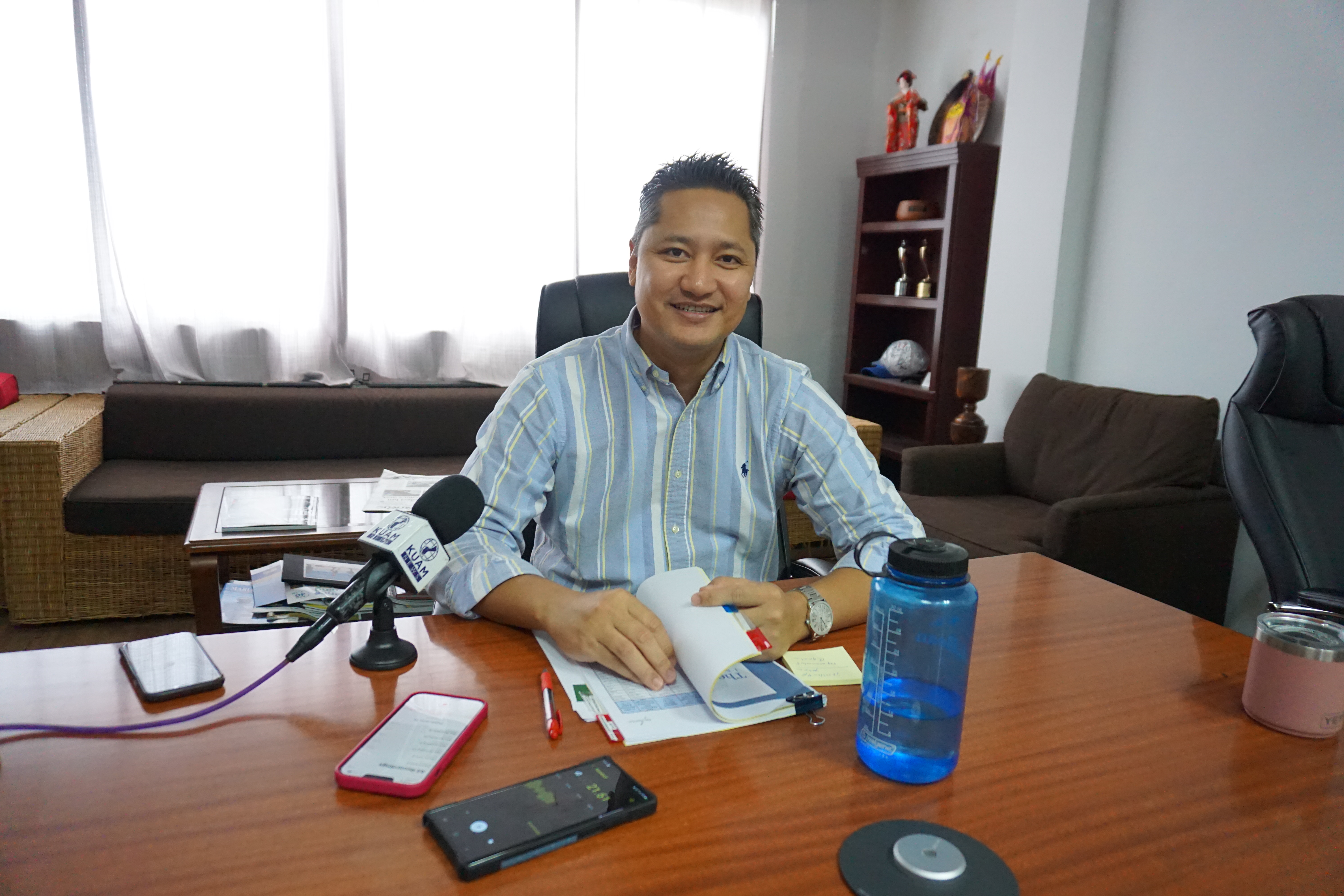 Marianas Visitors Authority Managing Director Christopher Concepcion