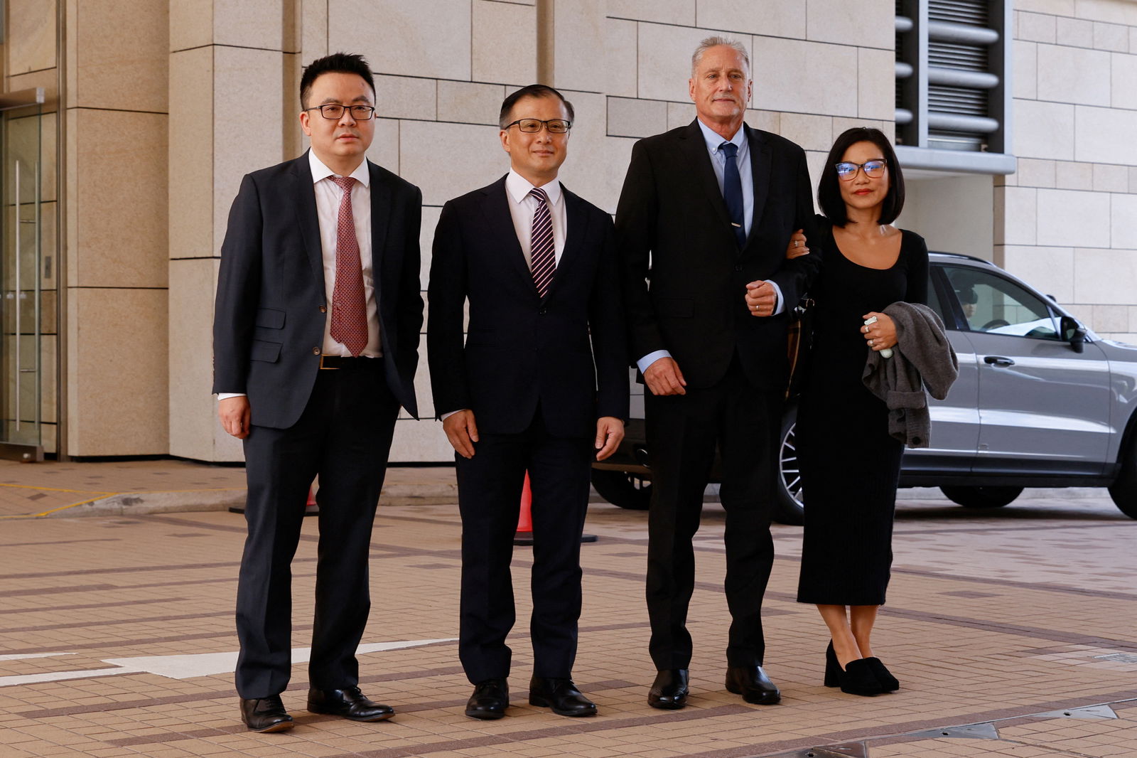 U.S. Washington state senator Jeff Wilson leaves the West Kowloon Magistrates' Courts, in Hong Kong, China October 30, 2023. 