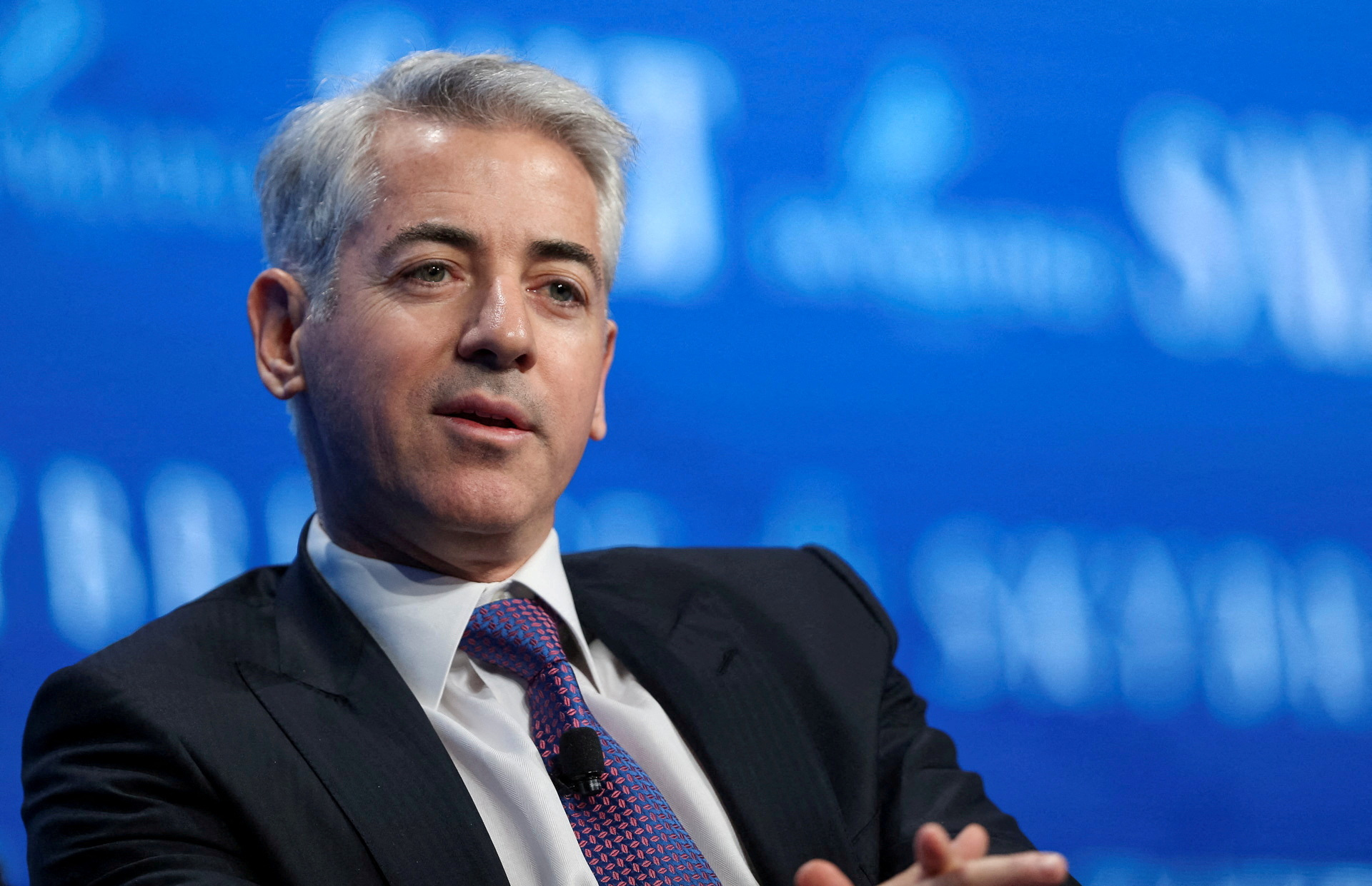 Bill Ackman, chief executive officer and portfolio manager at Pershing Square Capital Management, speaks during the SALT conference in Las Vegas, Nevada, U.S. May 18, 2017. 
