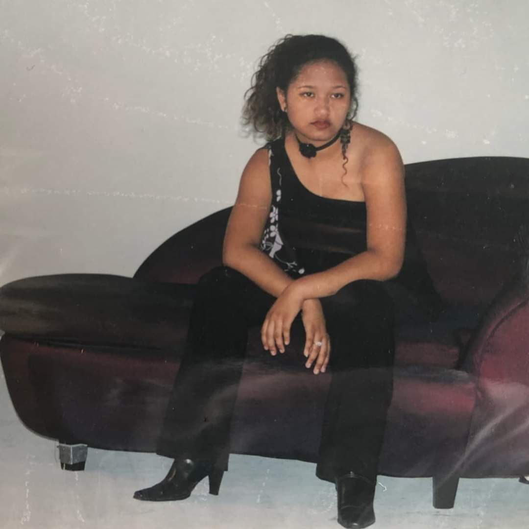 A photo that appeared on Amber Mendiola-Romolor's 2004 album, "Amber."