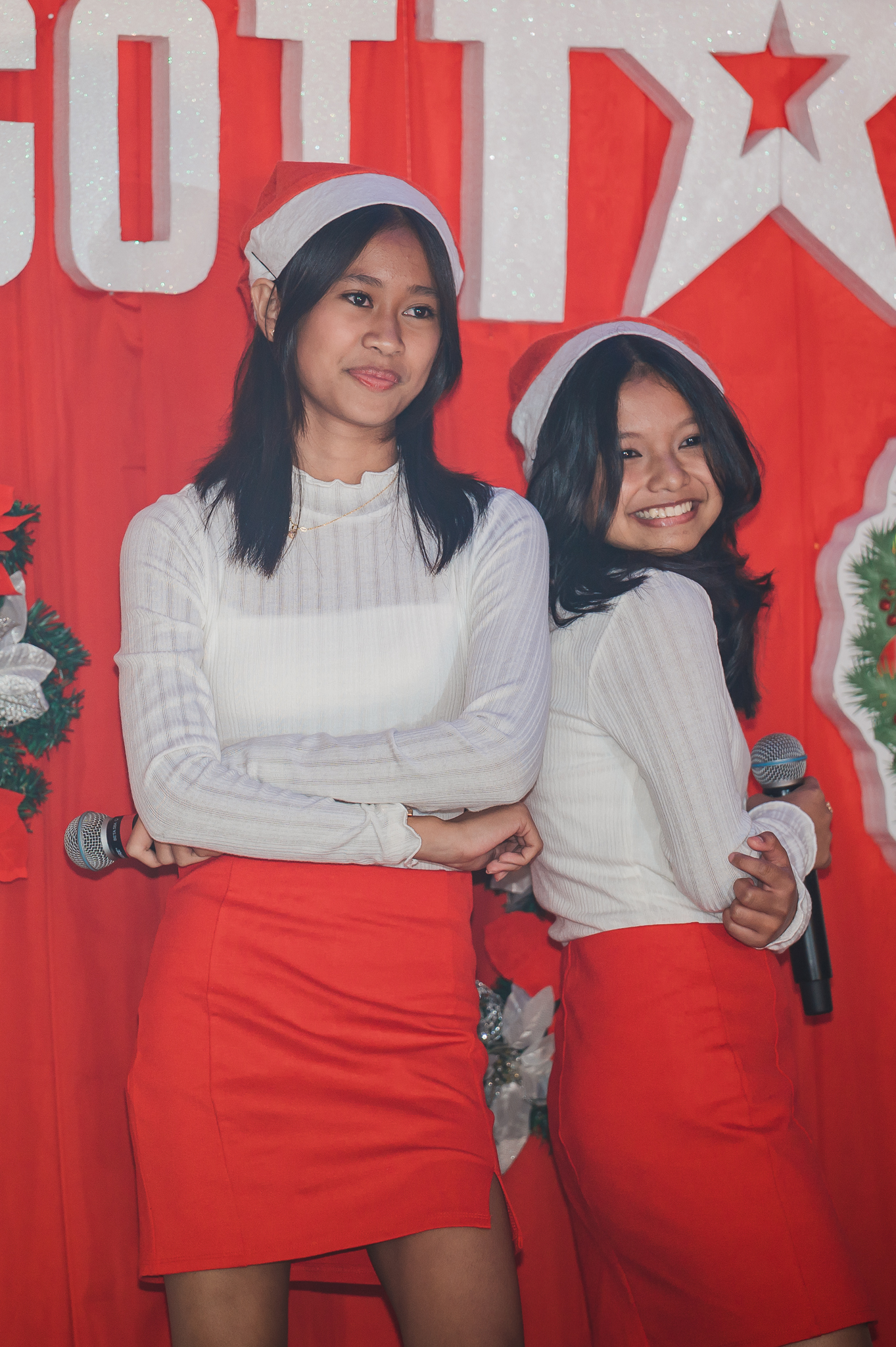 Princess Nicole Rigua and Alyana Rotap were last year's winners in the children's category of CNMI's Got Talent.