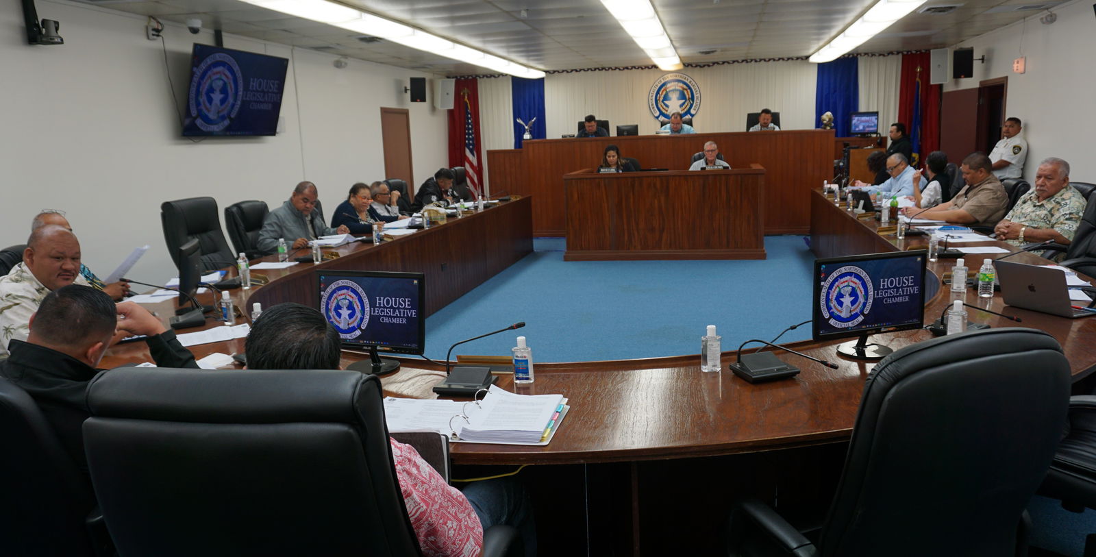 The House of Representatives in session.