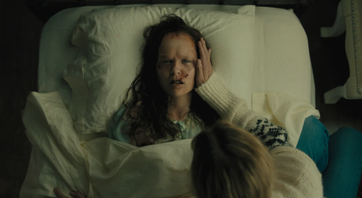 Olivia O'Neill in a scene from "The Exorcist: Believer."