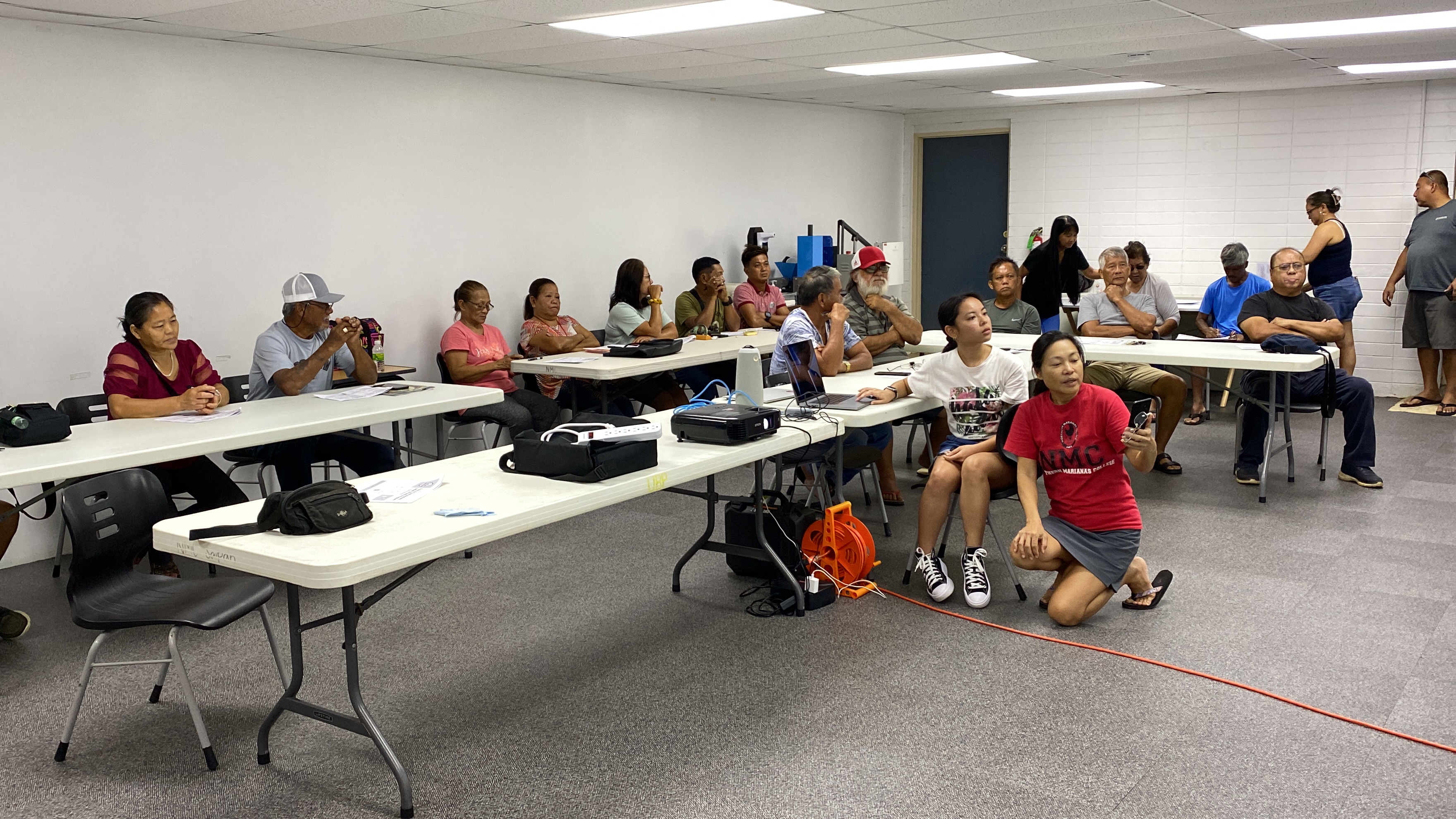 The information session held on Friday, Oct. 15 at Northern Marianas College informed residents that they could avail themselves of $600 under the USDA's Farm and Food Workers Relief Program.