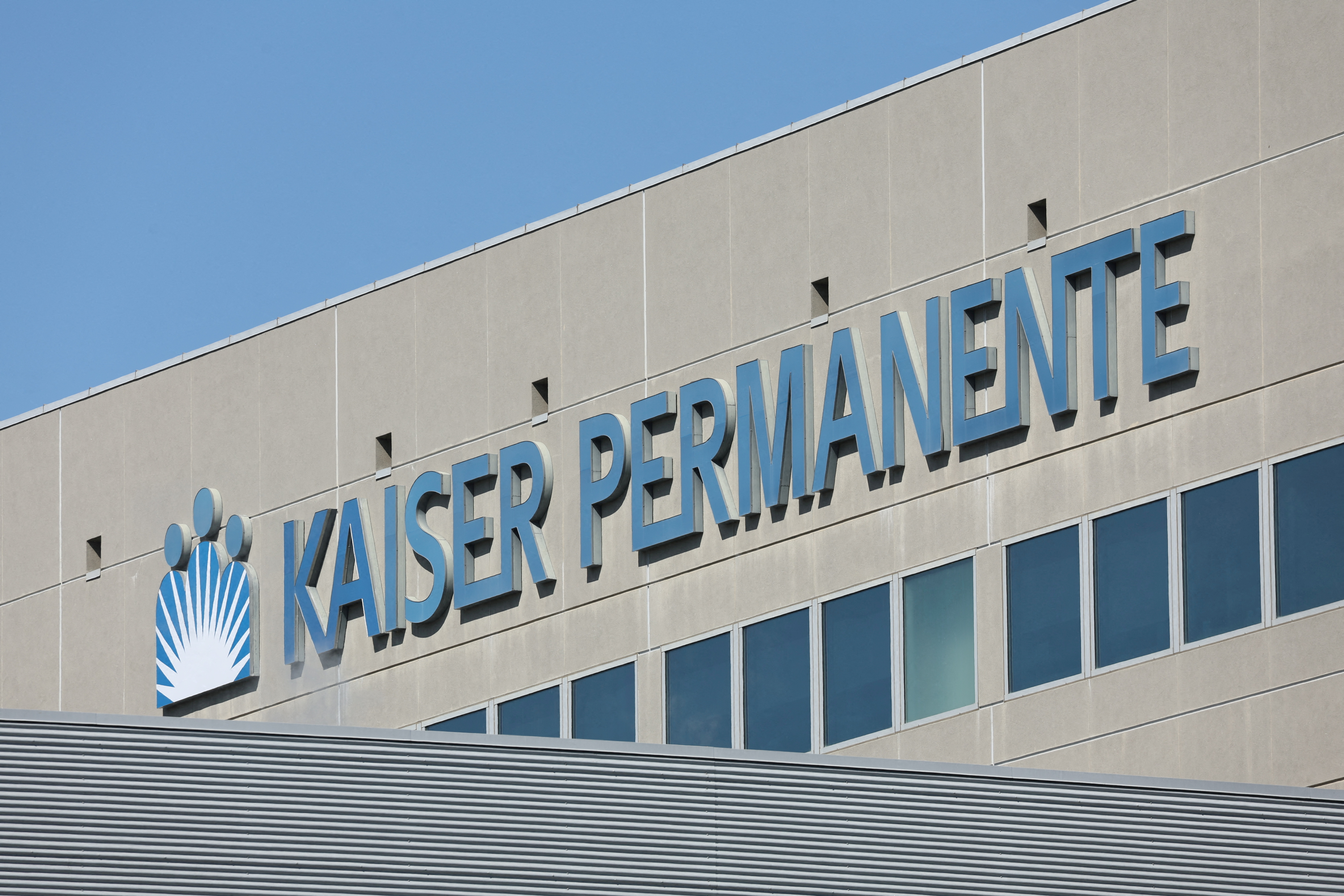 A Kaiser Permanente health care center is pictured in Anaheim, California, U.S., October 3, 2023 as more than 75,000 Kaiser Permanente healthcare workers could go on strike from Oct. 4 to Oct. 7 across the United States. 