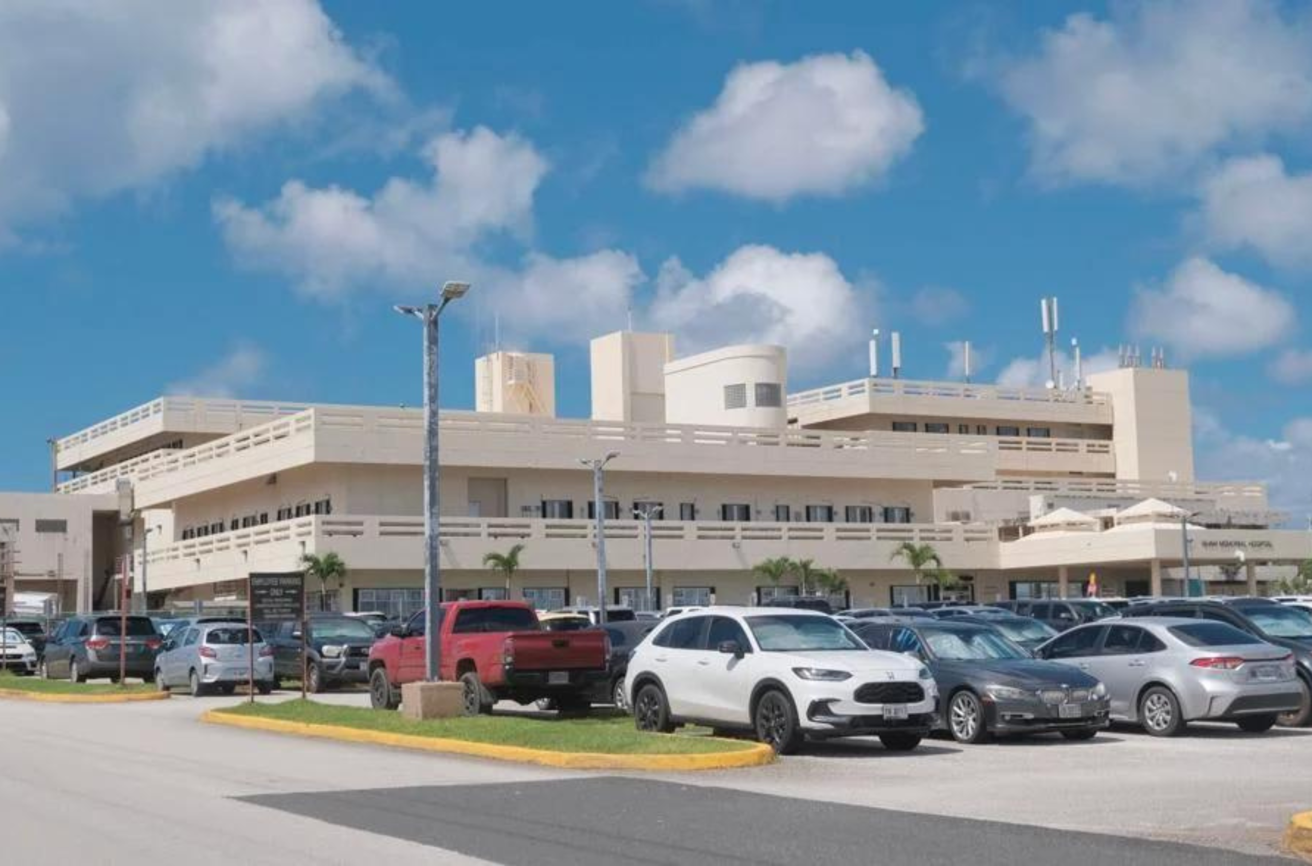 The Guam Memorial Hospital in Tamuning on Friday, Oct. 6, 2023. 