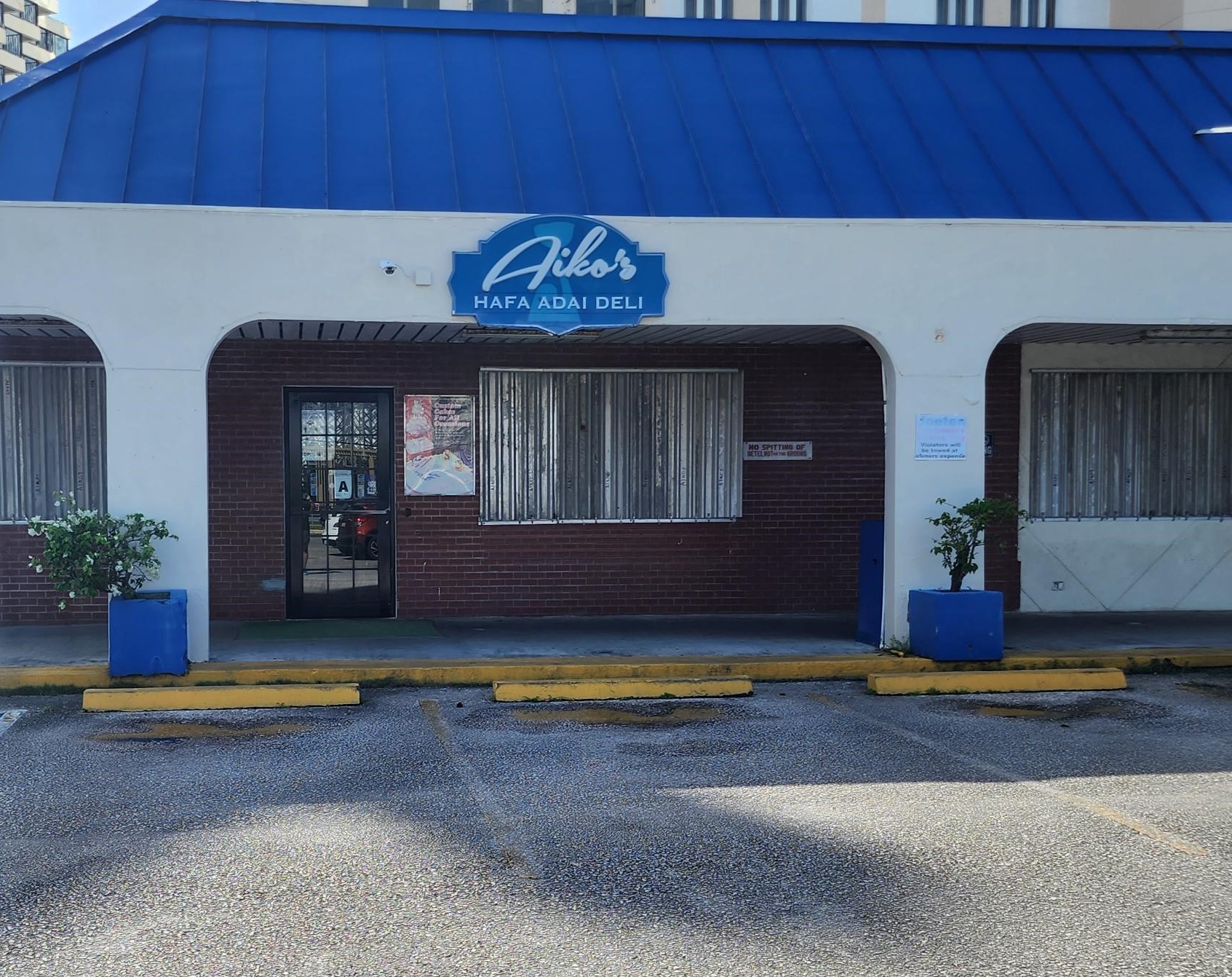 Aiko's Hafa Adai Deli at Joeten Garapan on Sunday afternoon.