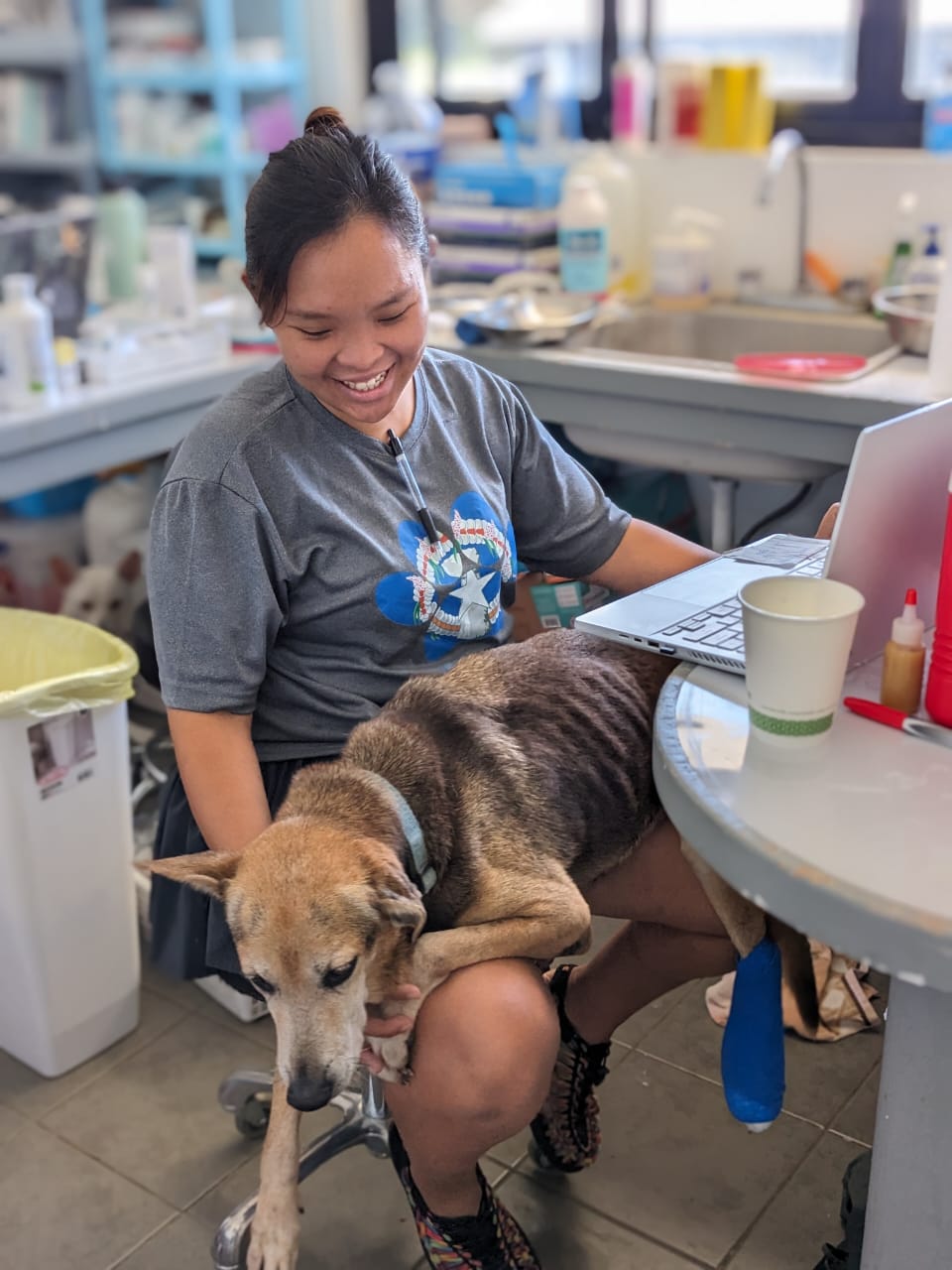 Ruby Ma, Saipan Humane Society clinic director.