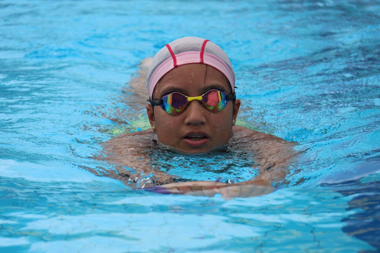 Maria Batallones made it to the finals of the women’s 100m breaststroke on Thursday morning.