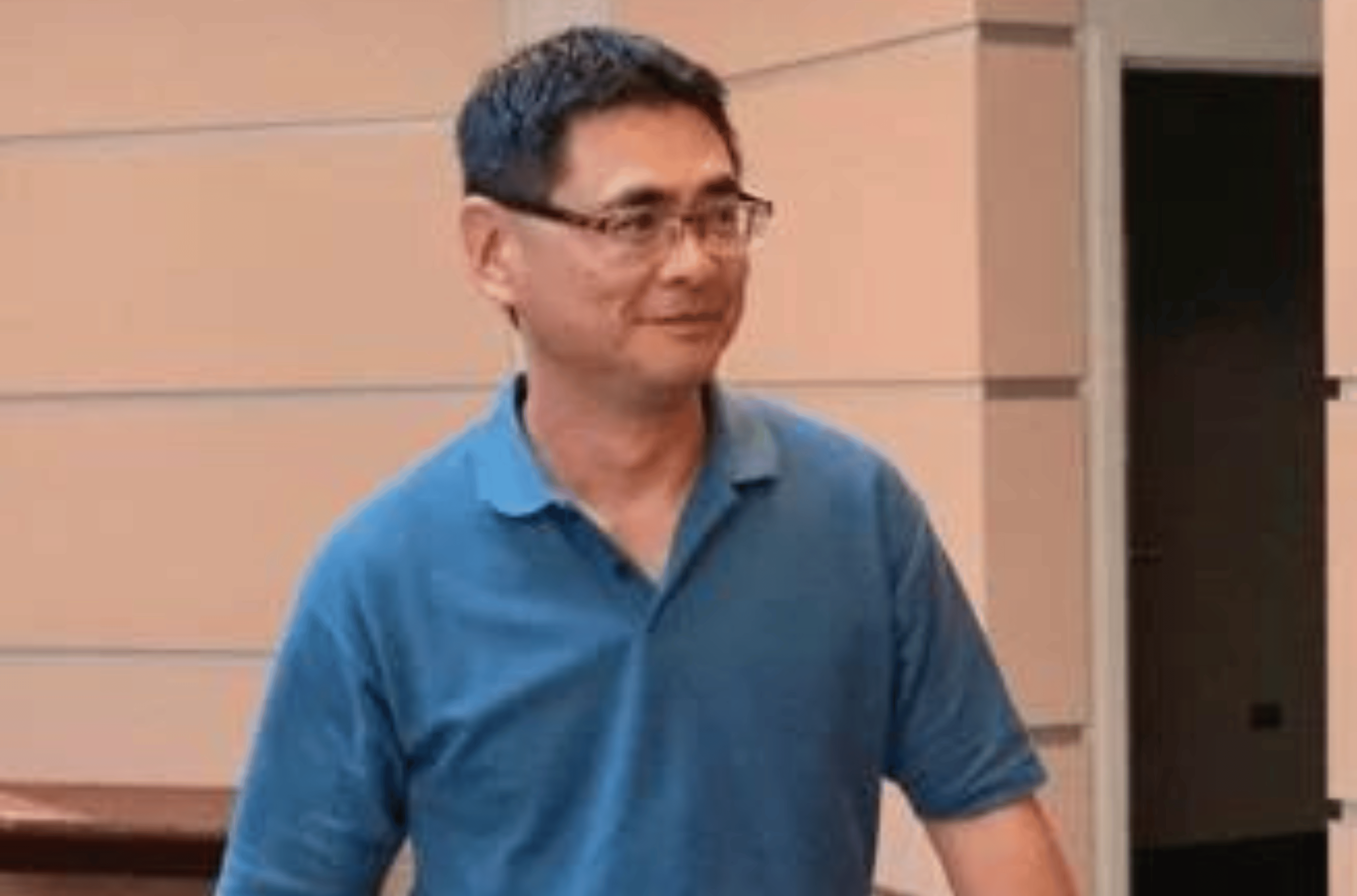 Masatomo "Tom" Nadeau, chief environmental health officer at the Department of Public Health and Social Services, arrives ahead of his court hearing on Tuesday, Aug. 29, 2023, at the Guam Judicial Center in Hagåtña. 