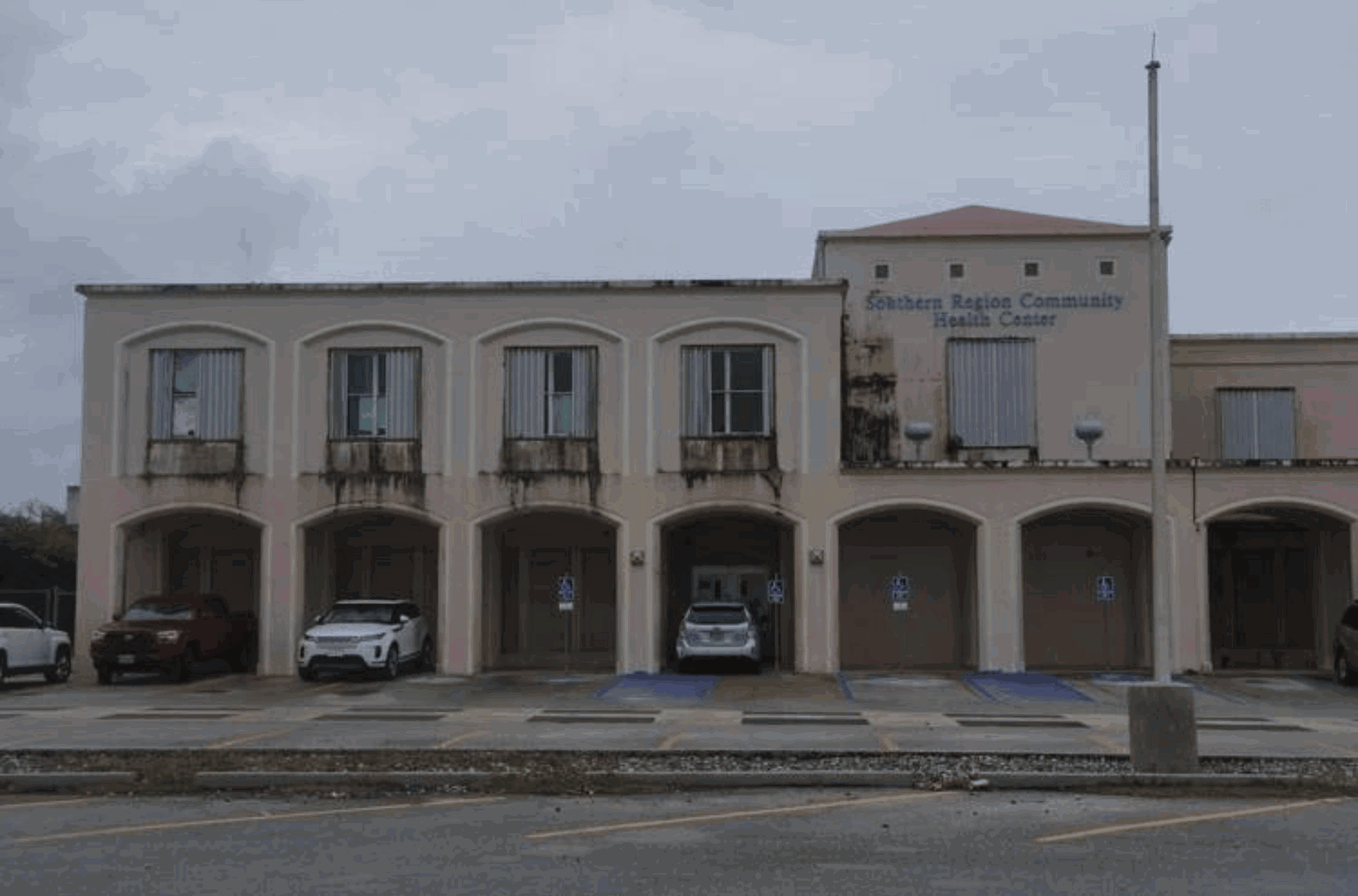 The Southern Region Community Health Center is seen in Inalåhan on May 23, 2023.  