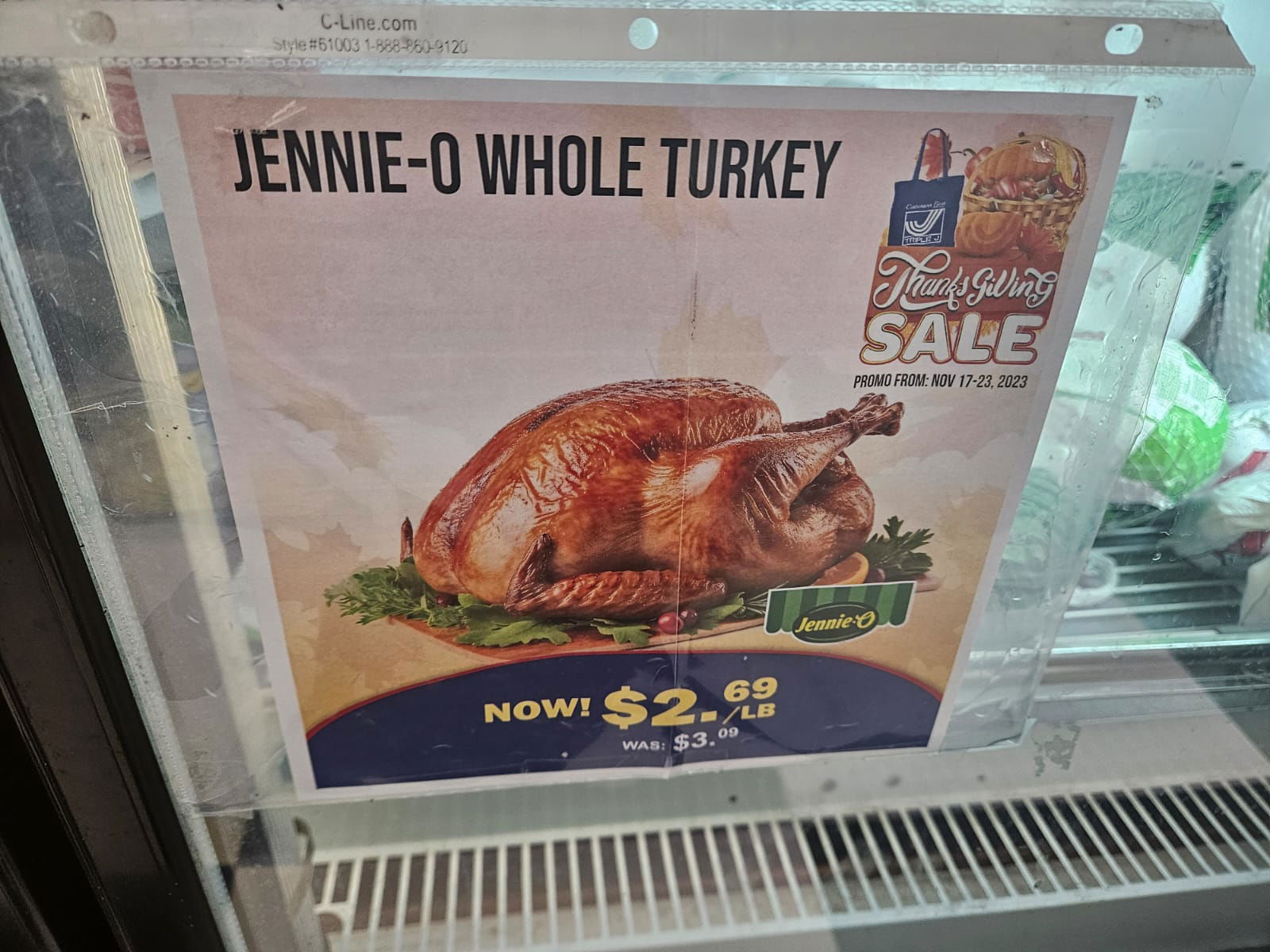 Jennie-O Whole Turkey at Payless Superfresh and Truckload Store
