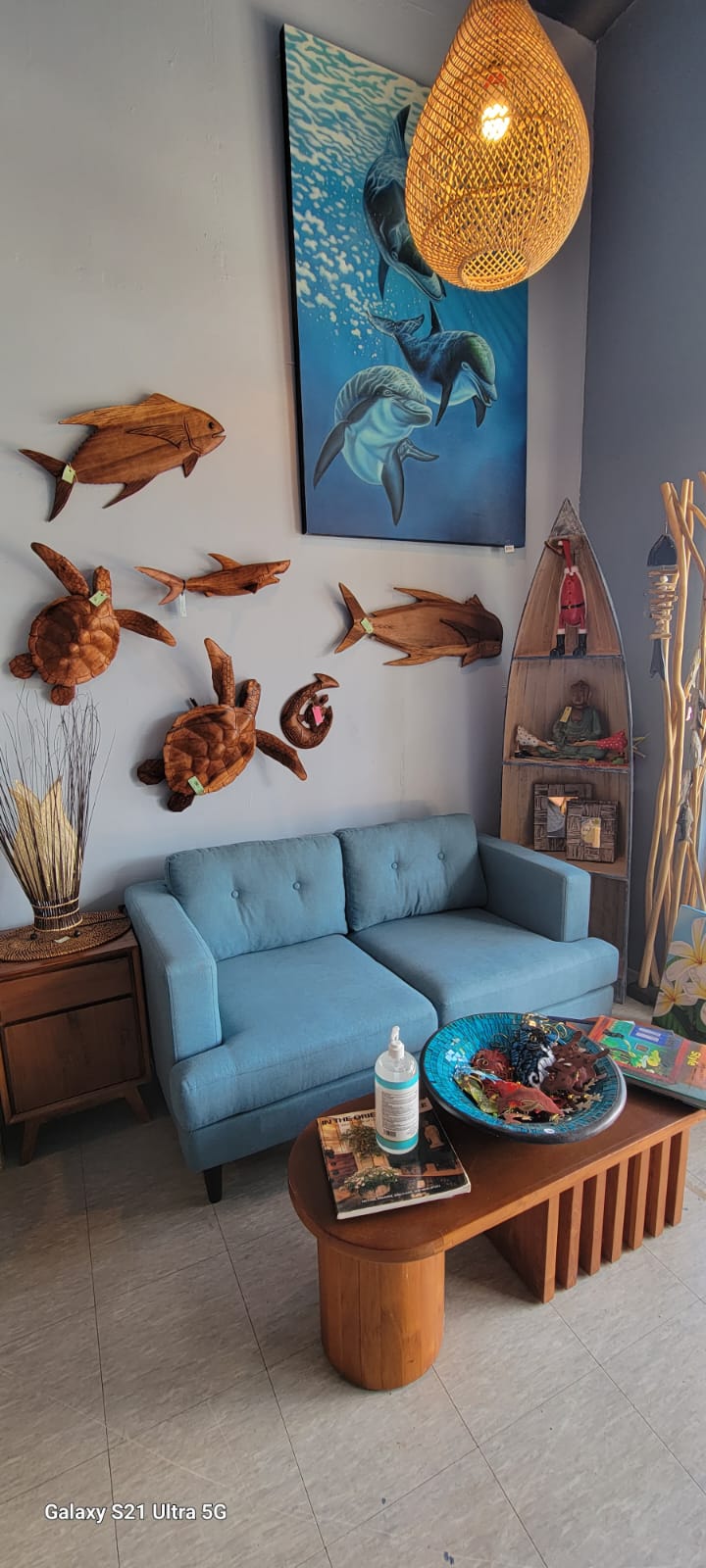 Some of the items currently for sale at Monika's Treasures.