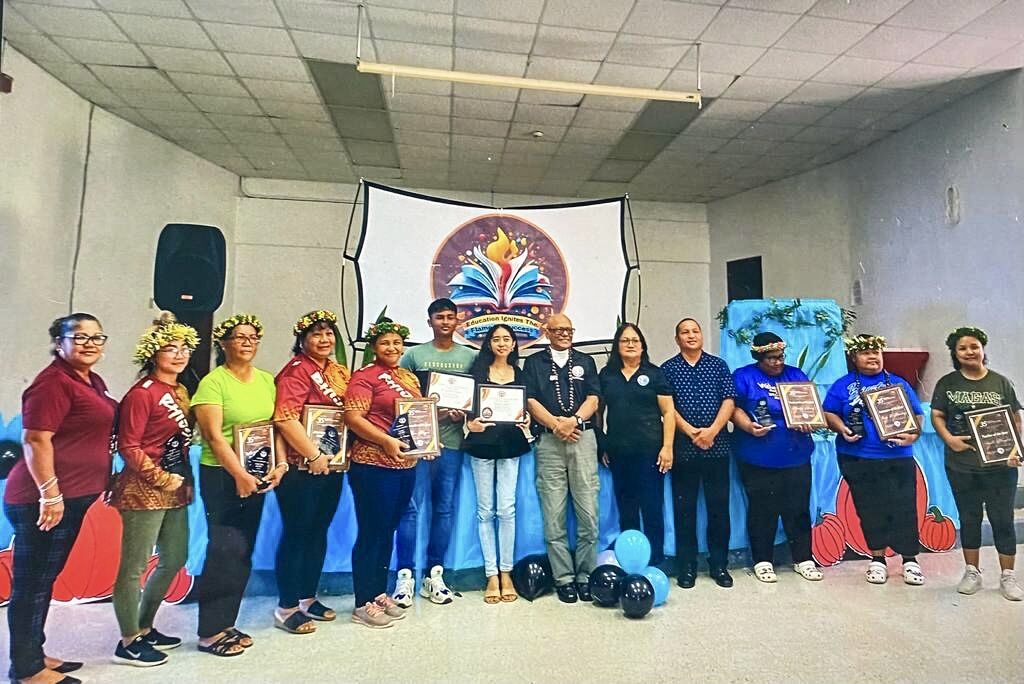 Dr. Rita Hocog Inos Junior-Senior High School honors its outstanding teachers and personnel as well as its students who won CNMI-wide competitions on Education Day. 