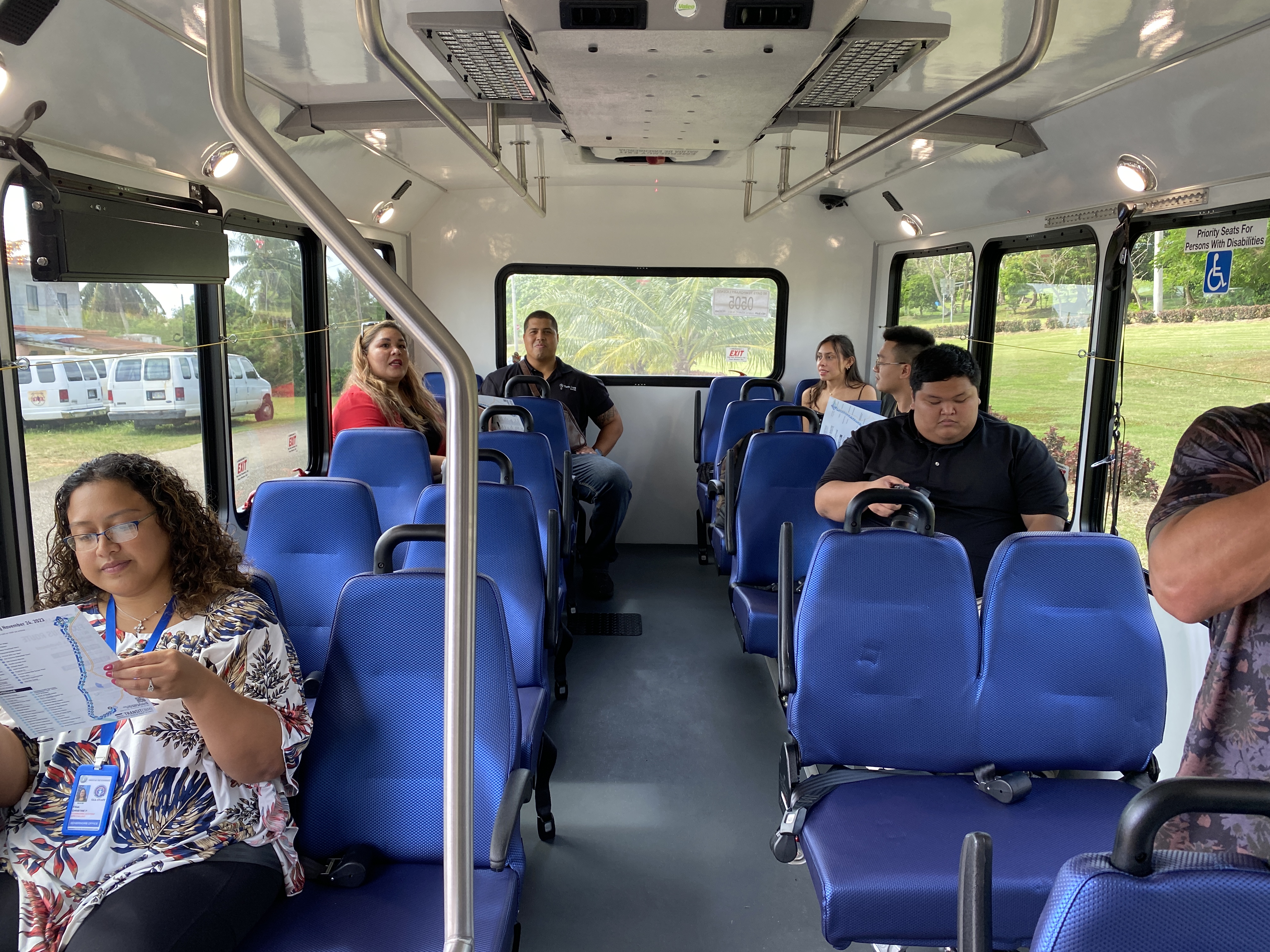 One Transit CNMI bus can accommodate 20 people.
