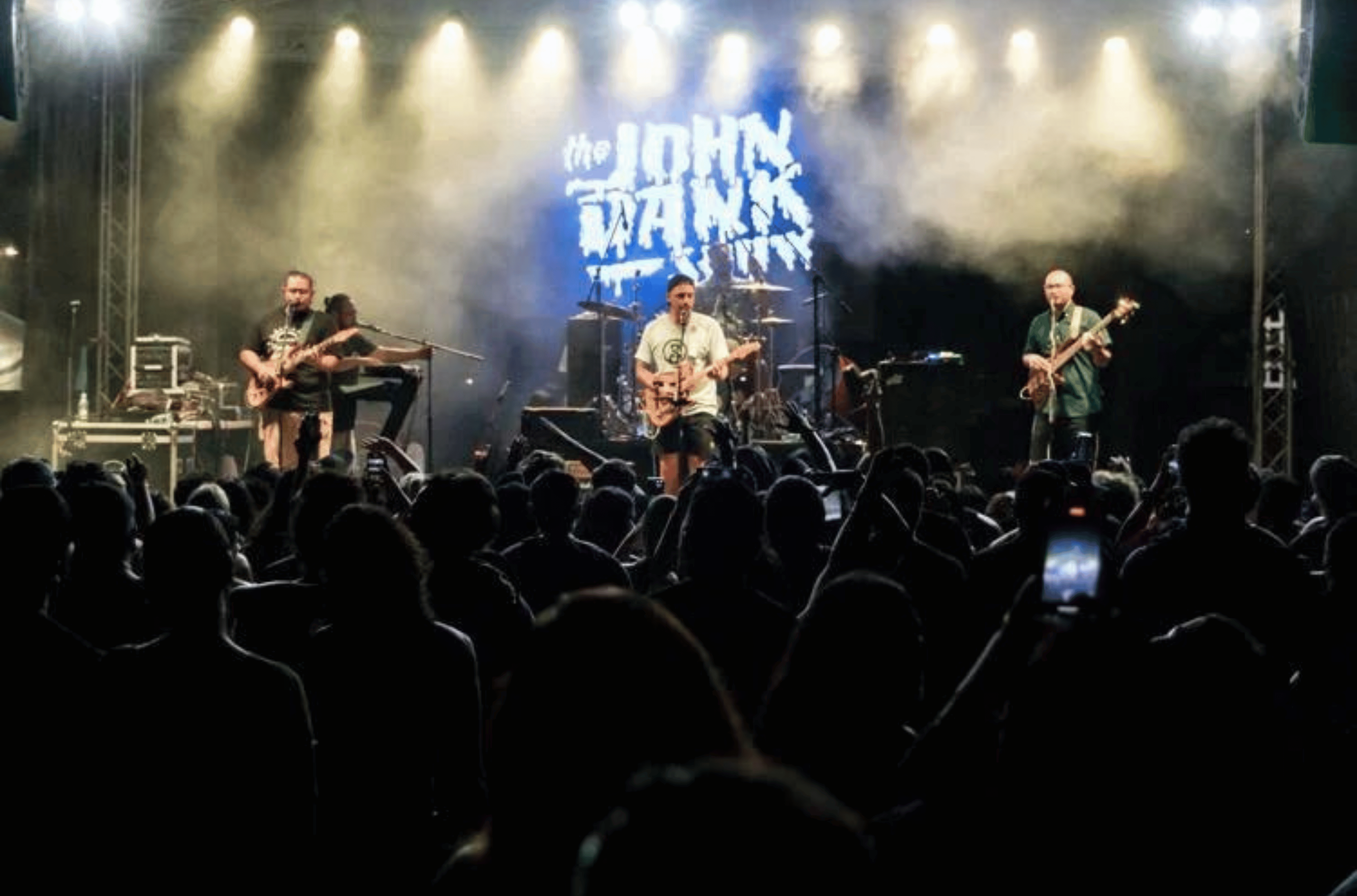 The John Dank Show plays in front of a live crowd at the Beyond The Reef Music Festival in the summer of 2022 at the Plaza de España in Hagåtña. 