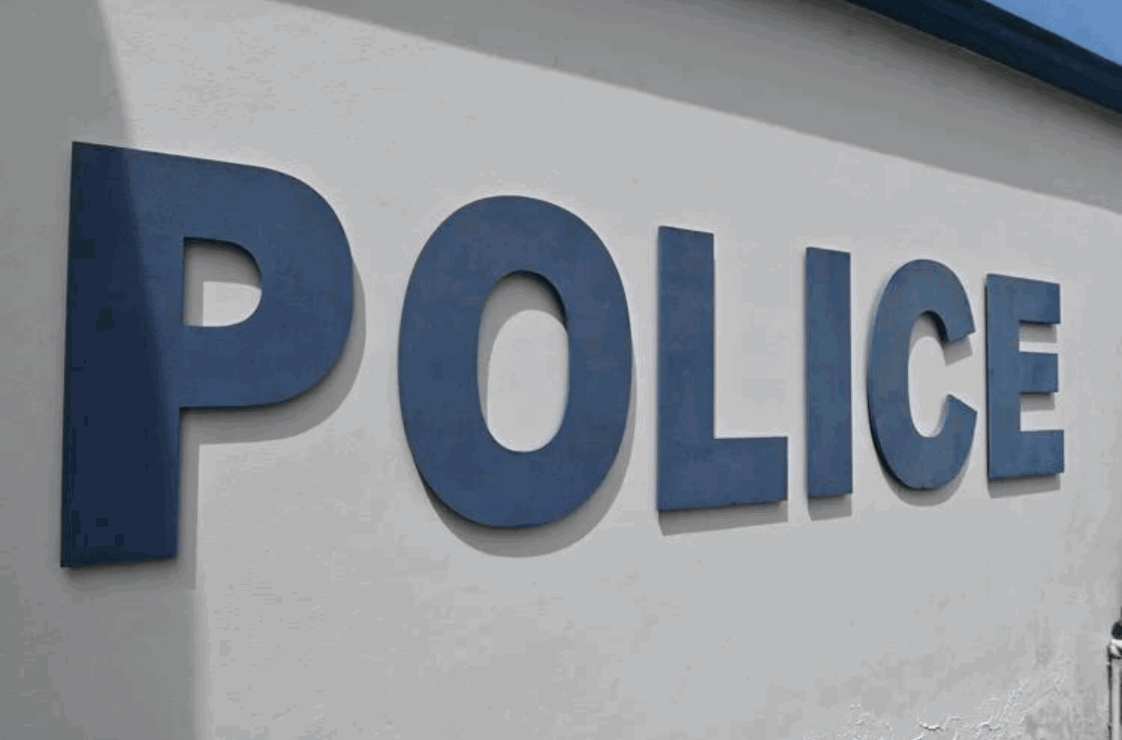 The sign on the Sgt. Frankie E. Smith police station as seen Monday, Oct. 23, 2023, in Tumon. 