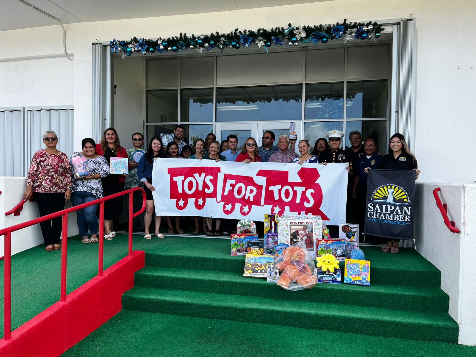 The CNMI government and the Saipan Chamber of Commerce aim to bring holiday joy to children through the Toys for Tots campaign.