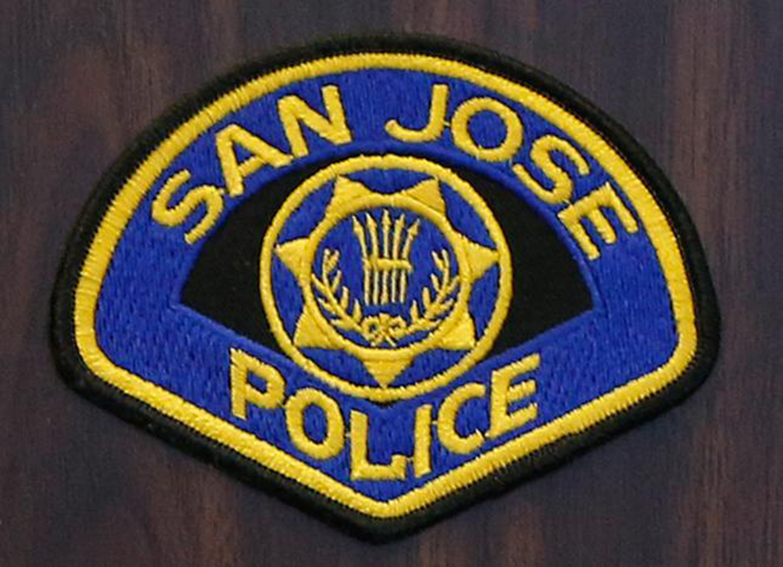 A San Jose police emblem. (Josie Lepe/Bay Area News Group/TNS)