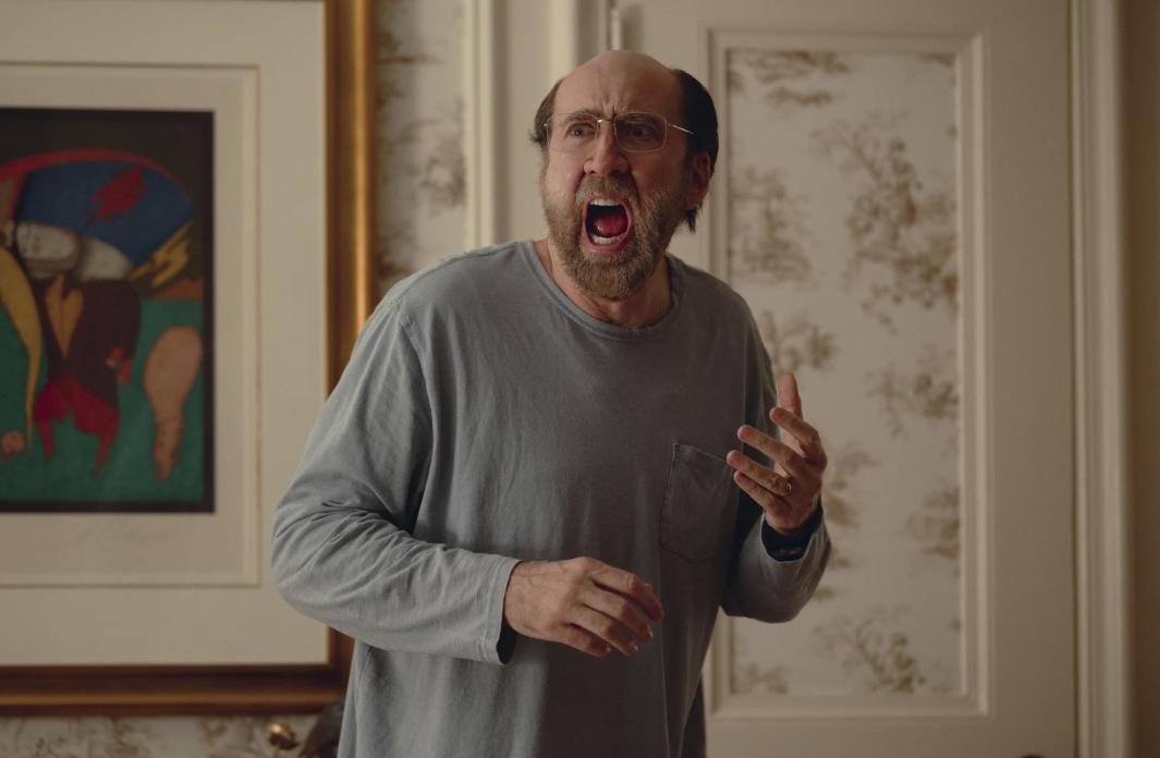 Nicolas Cage in a scene from “Dream Scenario.”