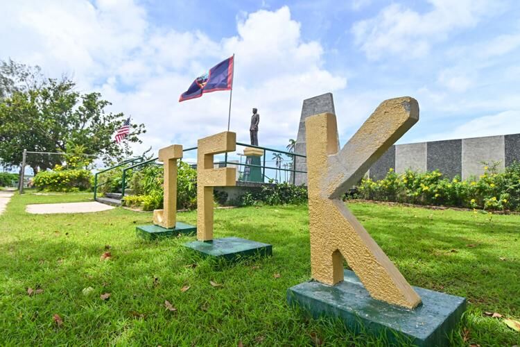 John F Kennedy High School is seen Thursday, Aug. 17, 2023, in Tamuning.