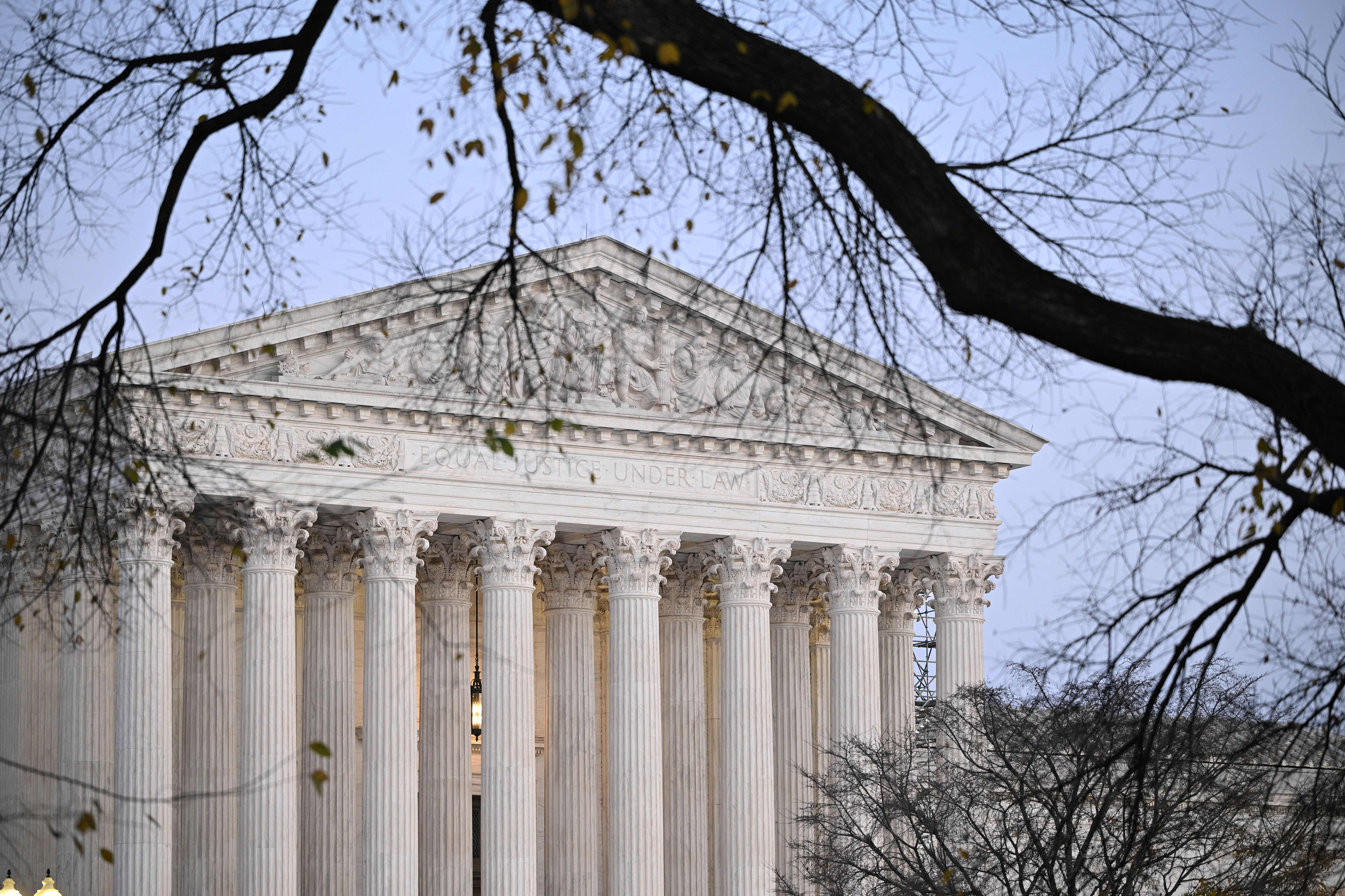 The U.S. Supreme Court in Washington, D.C., on Nov. 13, 2023. (Mandel Ngan/AFP/Getty Images/TNS)