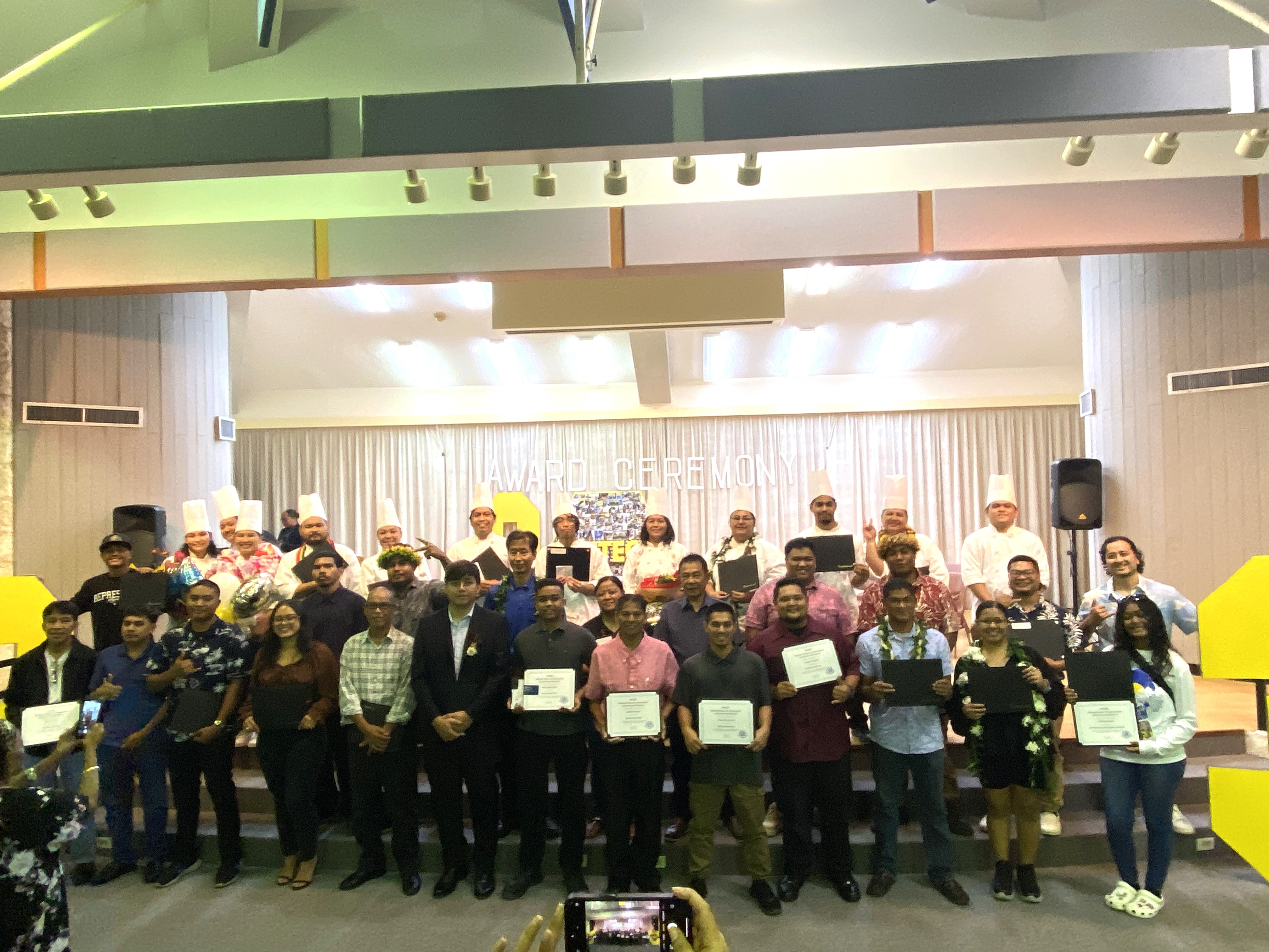 NMTech CEO Jodina Attao congratulated the graduates, saying “Without a tradesman or tradeswoman this very building we are in will not be standing.”